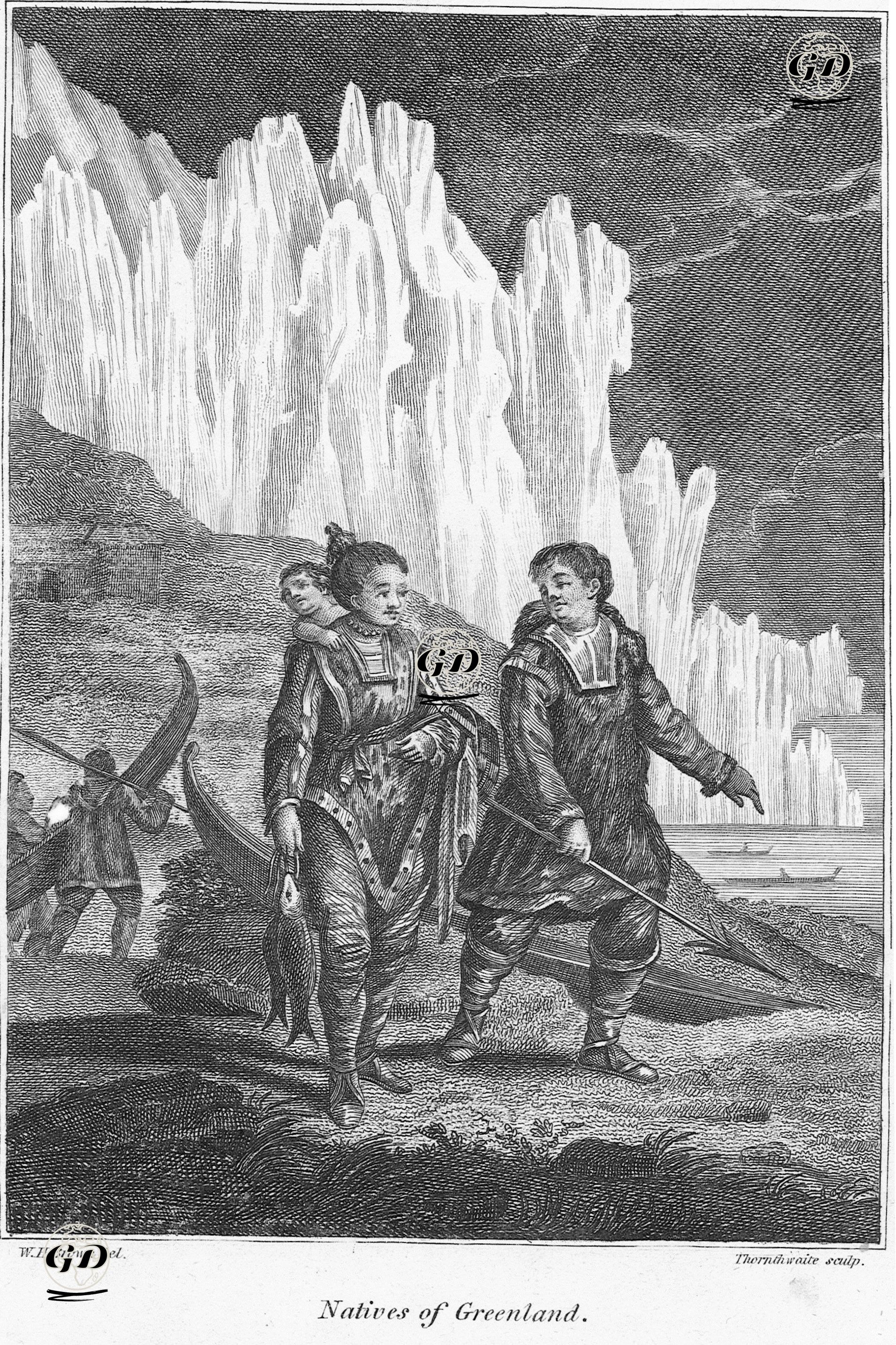 Grönland'ın Yerlileri - W.H.Brown - 1810