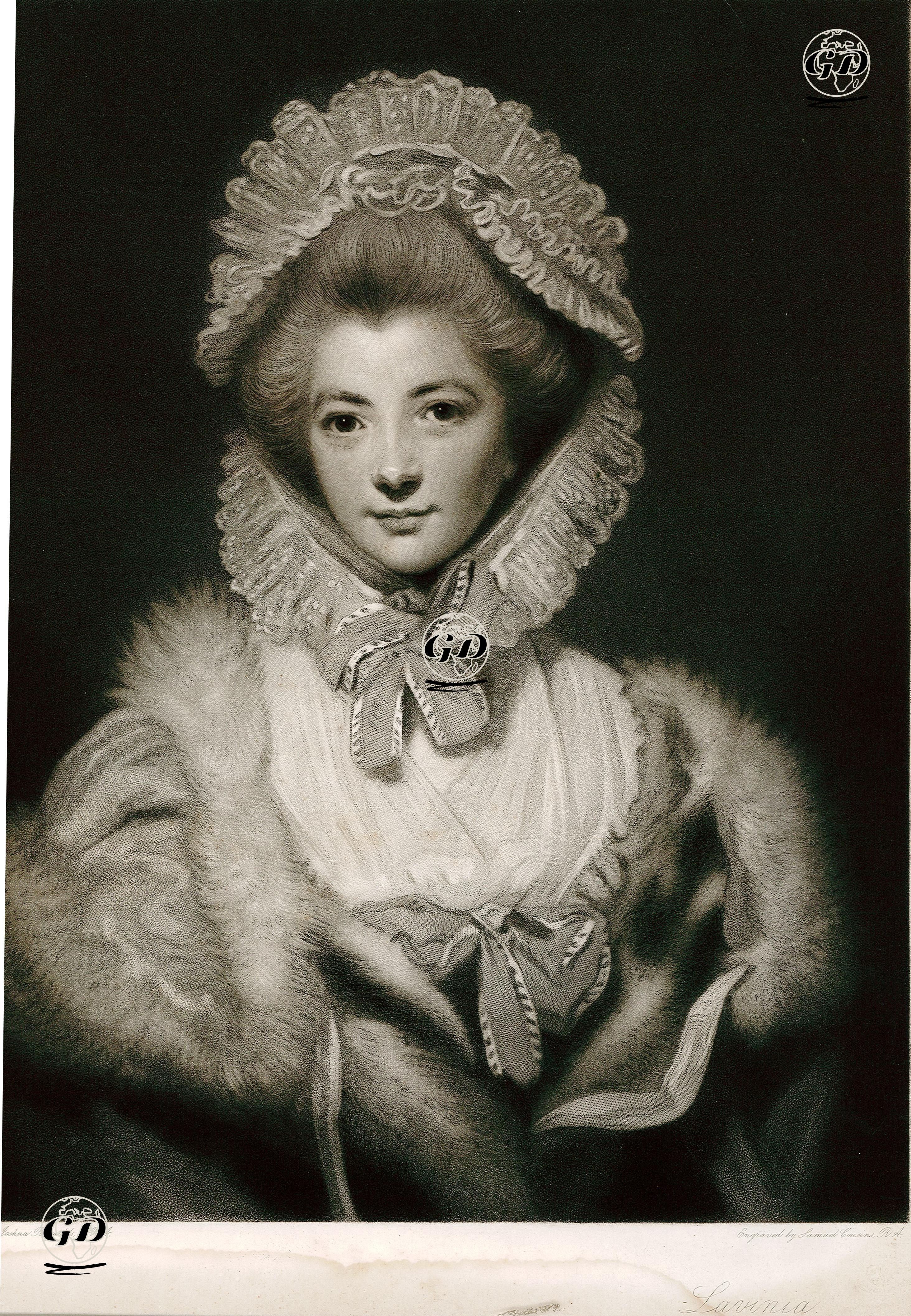 Spencer Kontesi Lavinia Bingham - Joshua Reynolds (1723-1792) - 1877