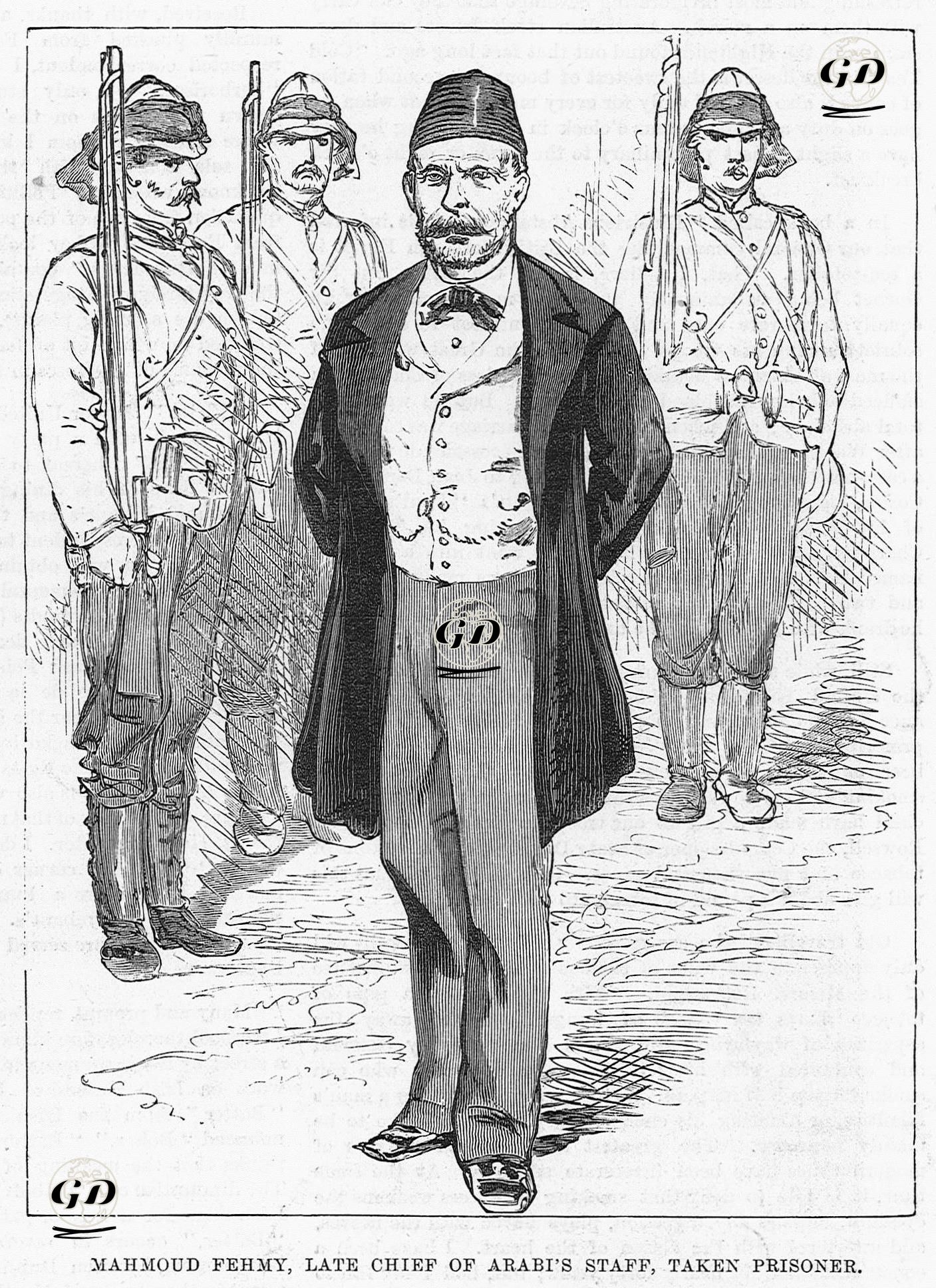 Mahmut Fehmi'nin Esir Alınması  -  - 1882