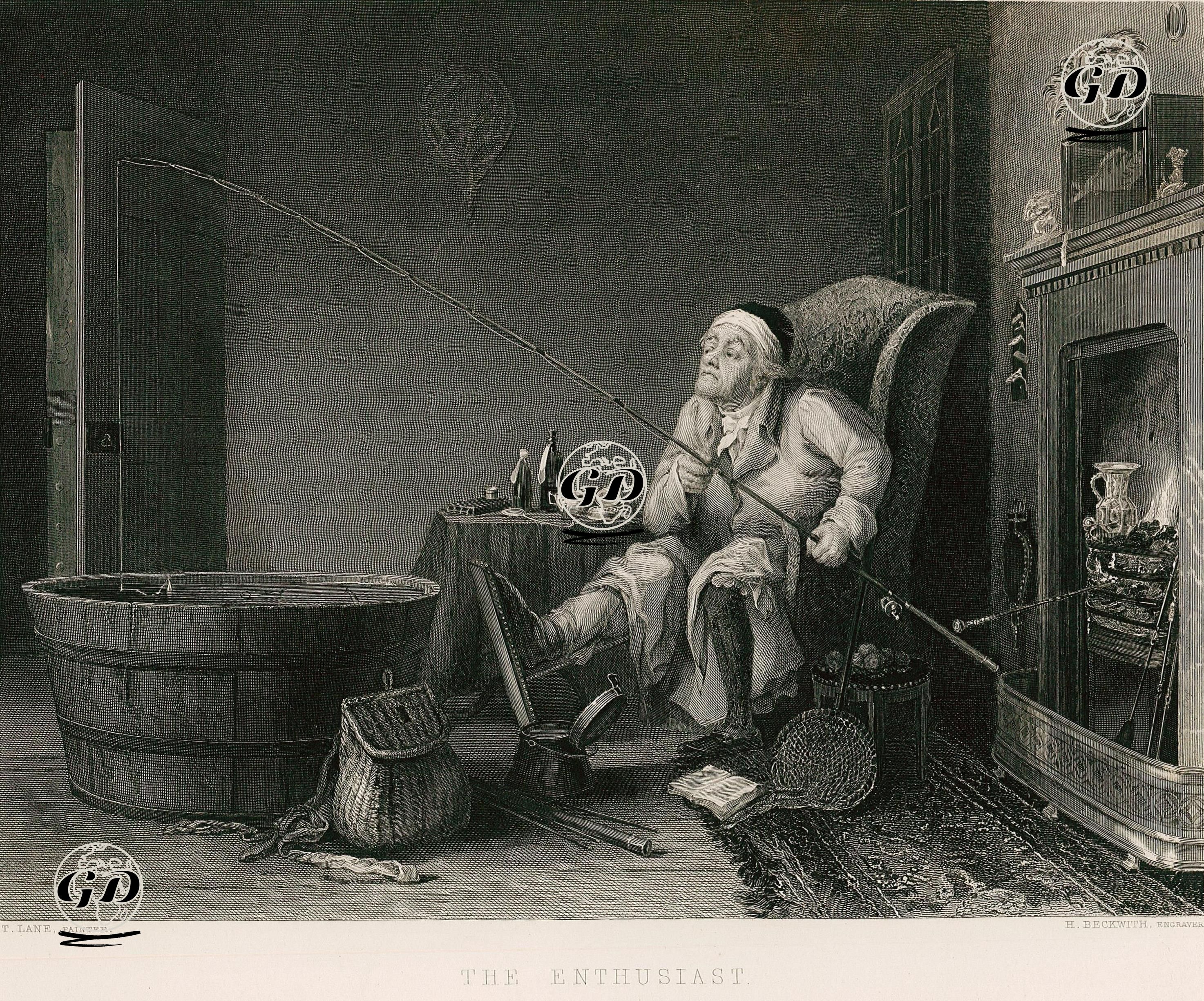 Hevesli Balıkçı - Theodore Lane (1800-1828) - 1853