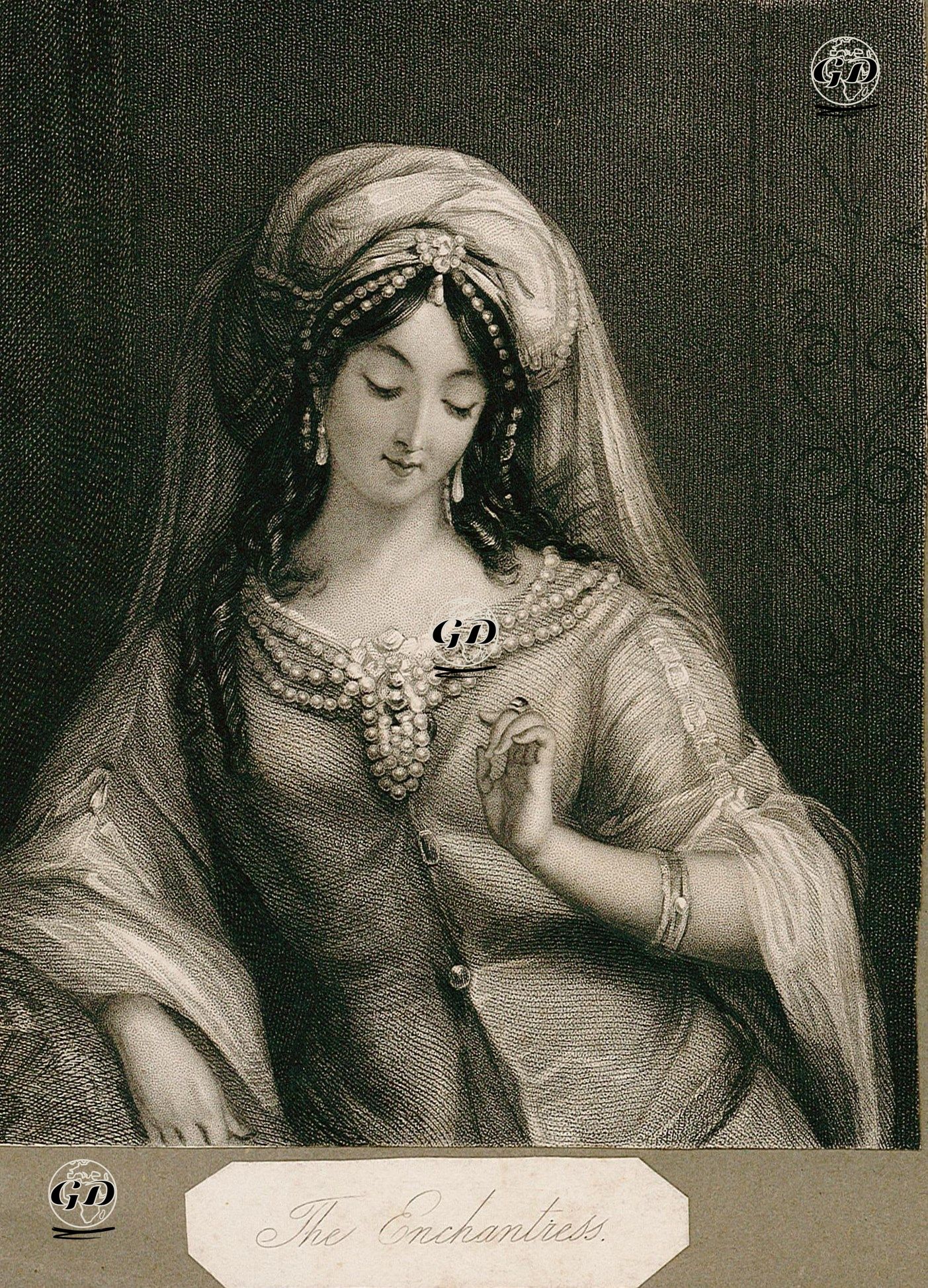 Büyülüyücü Kadın - Wiliam Boxall (1800-1879) - 1830's