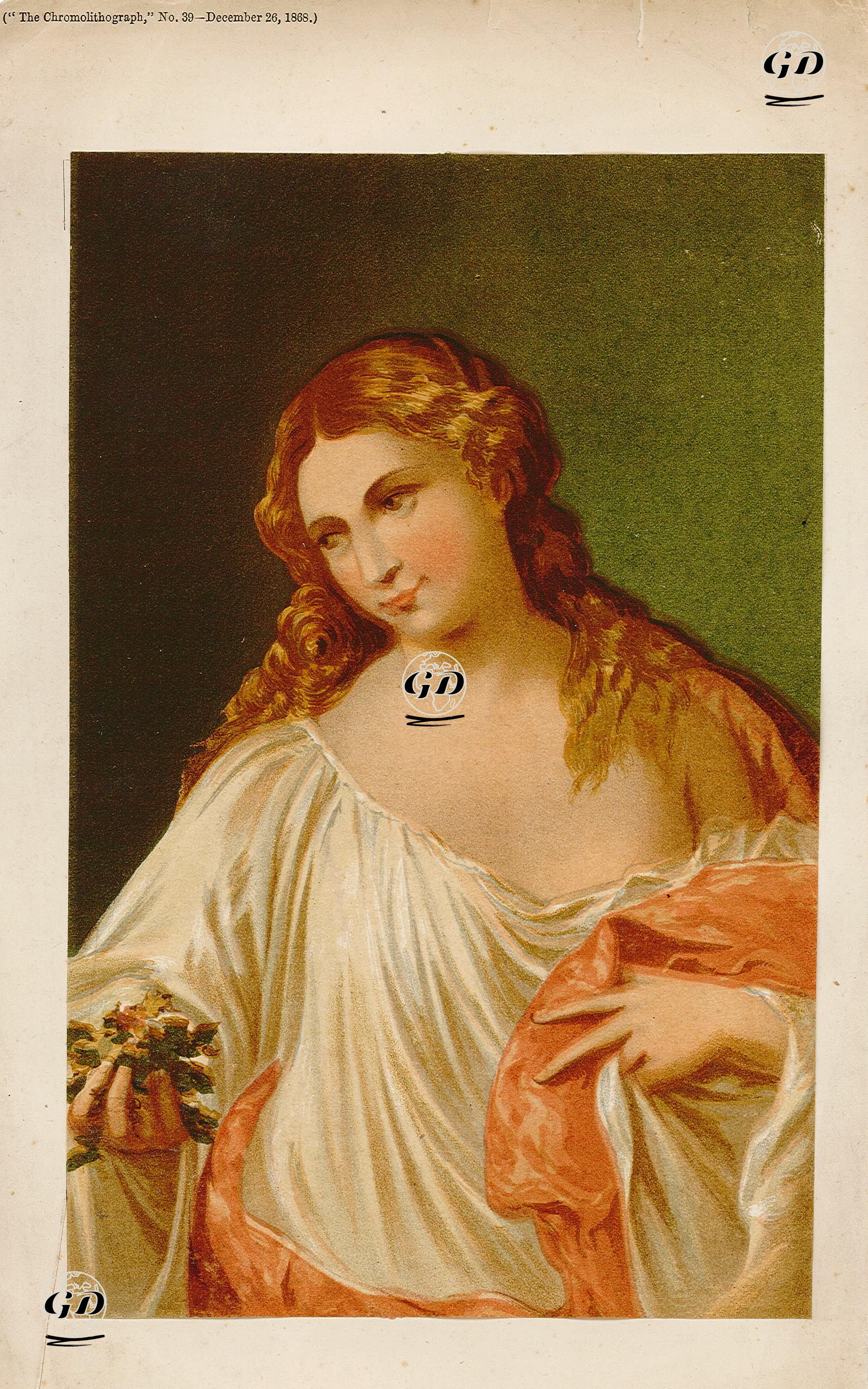 Flora - Titian (Tiziano Vecellio) (1490-1576) - 1868