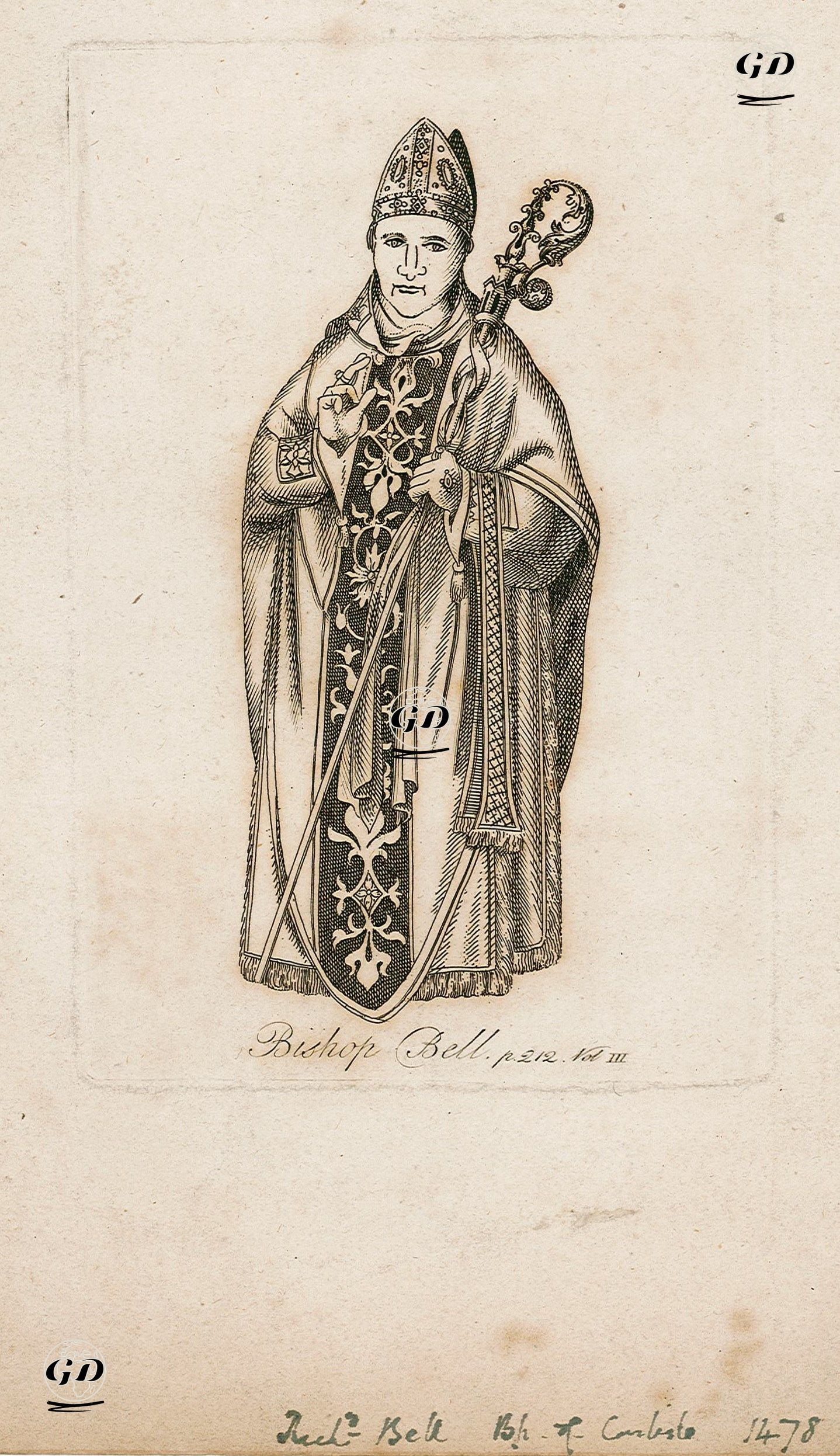 Bishop Bell -  - 1700's