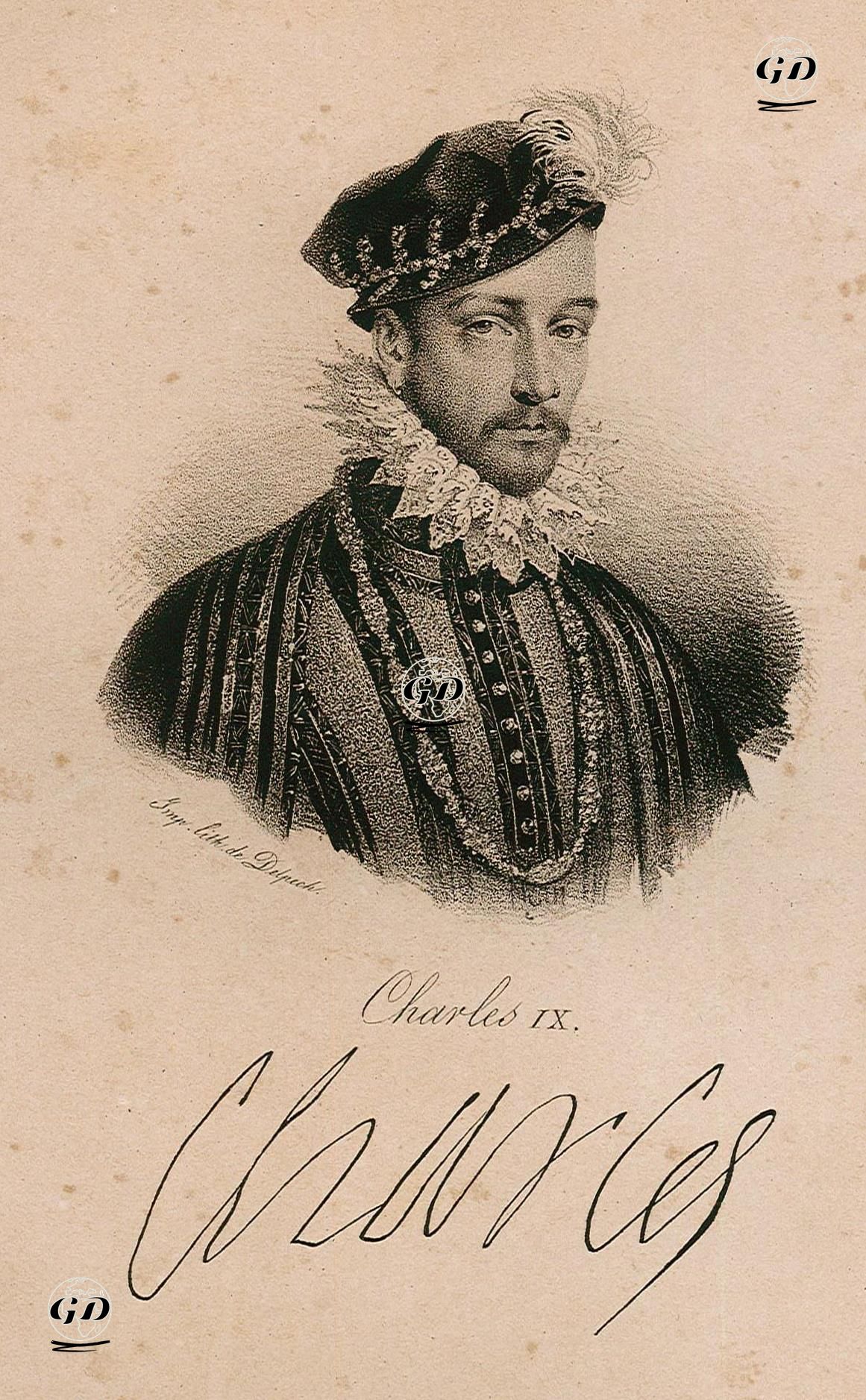 Fransa Kralı IX.Charles (Kraliyet Dönemi 1560-1574) -  - 1820's