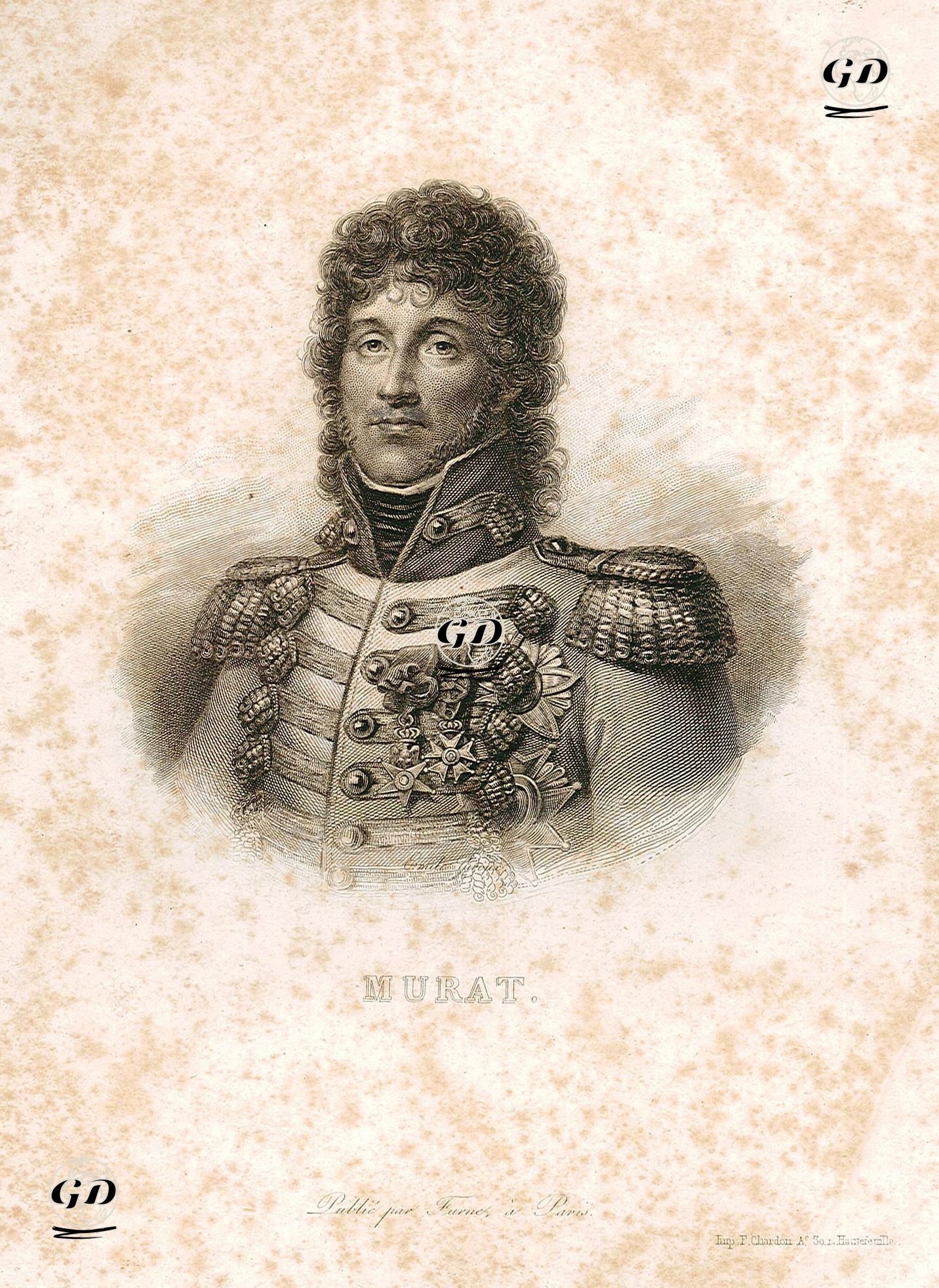 Napoli Kralı Joachim Murat -  - 1845