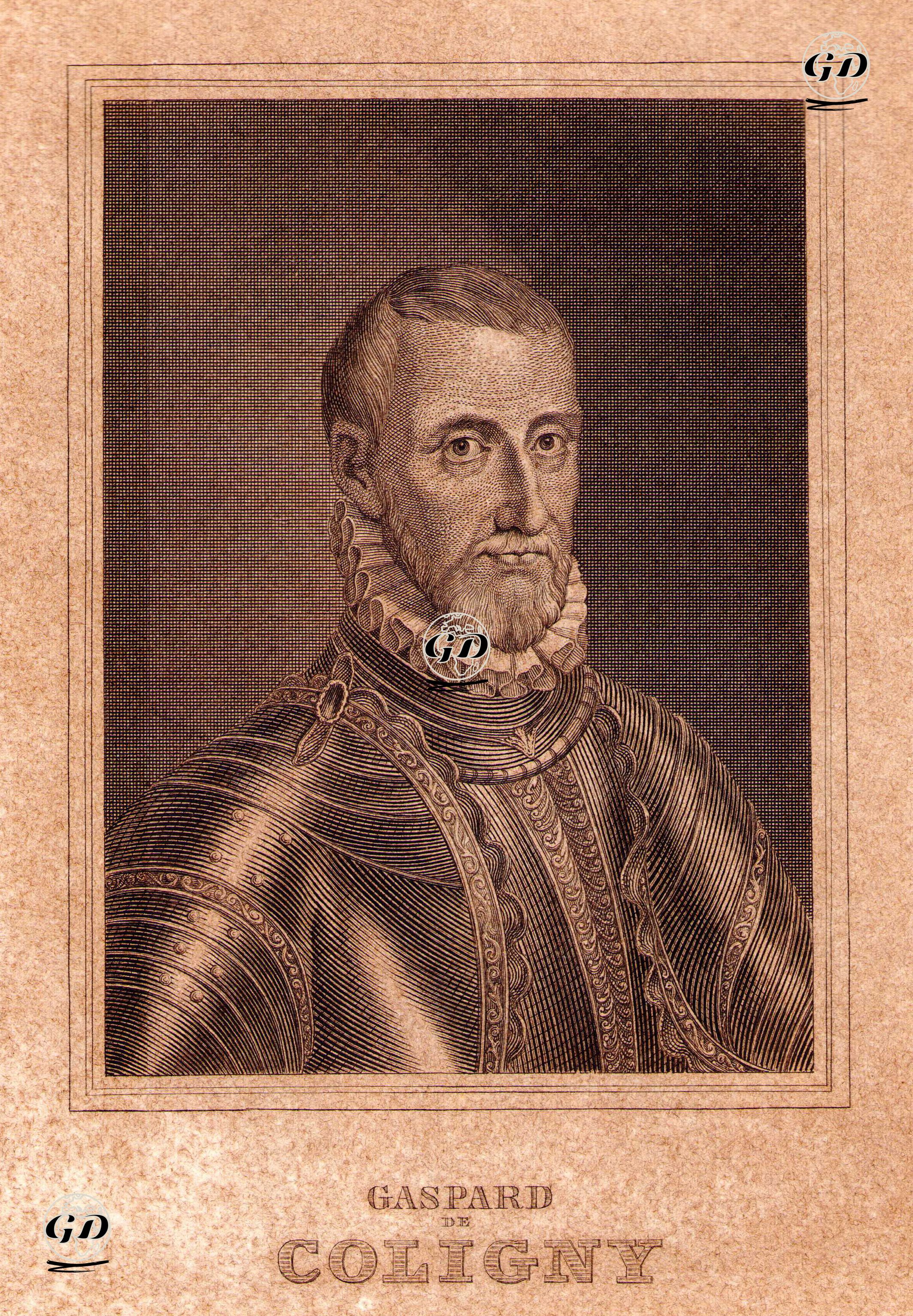 Gaspard De Coligny -  - 1850's