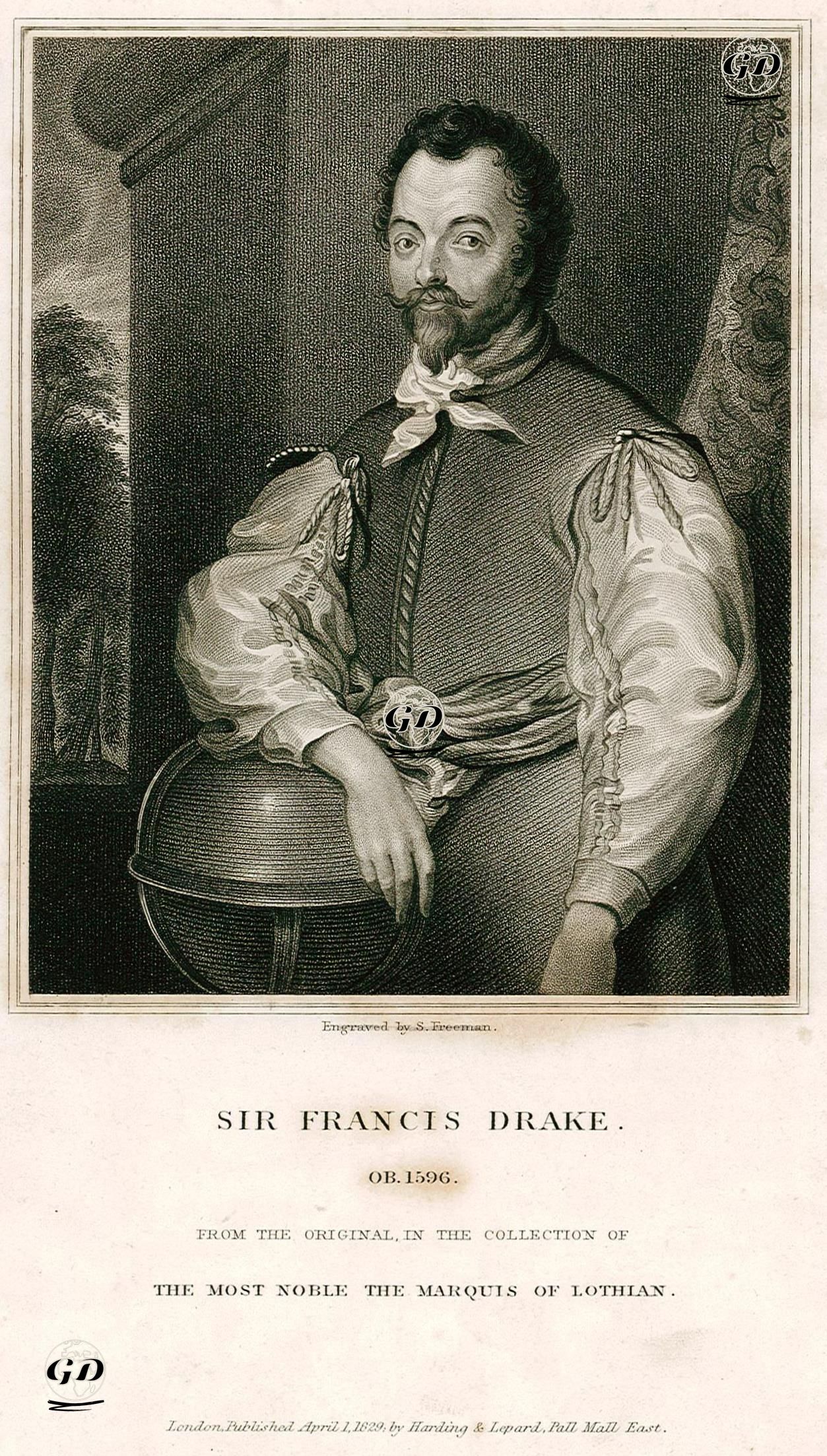Francis Drake -  - 1829