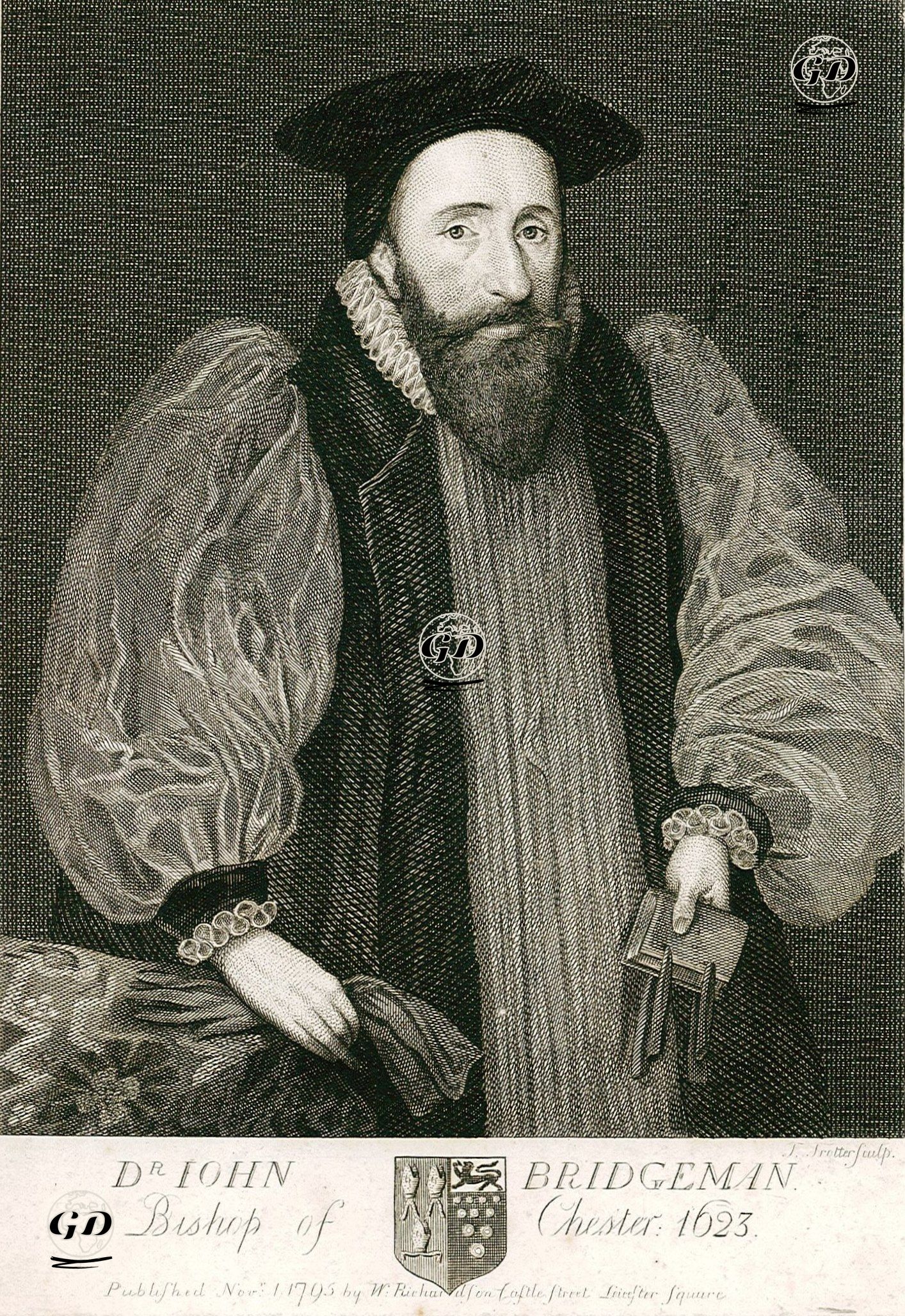 Chester Piskoposu Dr.John Bridgeman -  - 1795