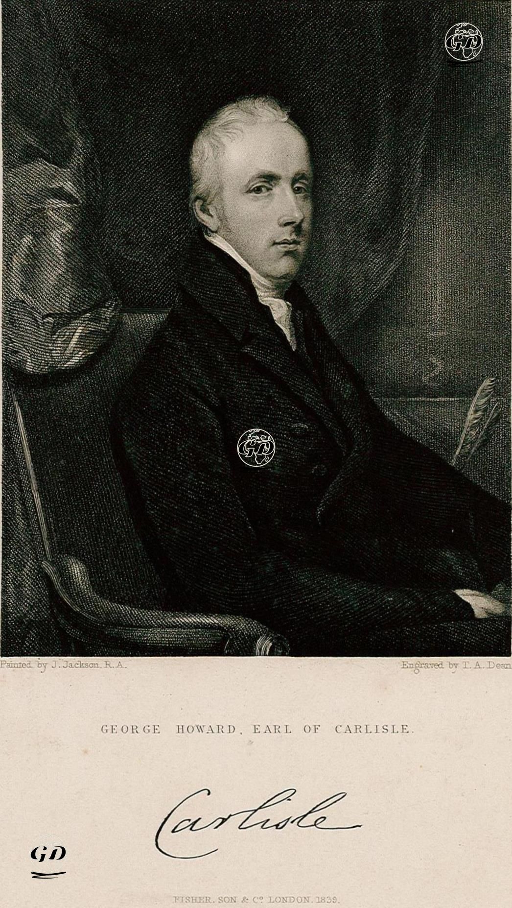 Carlisle Kontu George Howard - John Jackson (1778-1831) - 1839