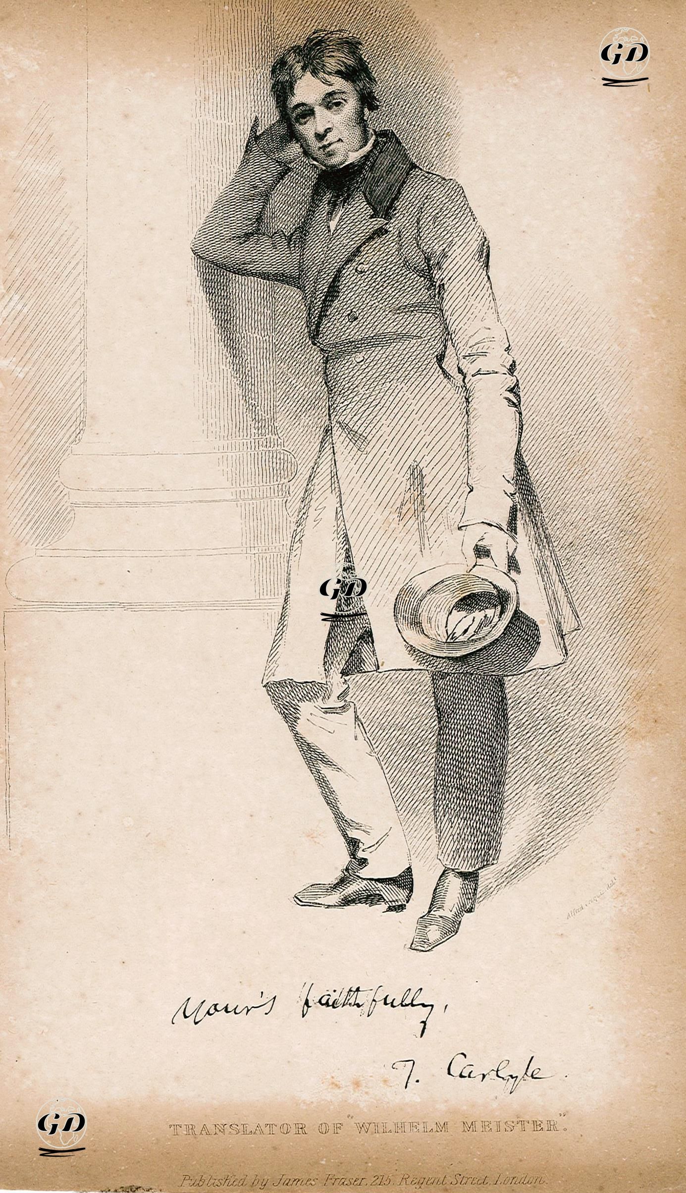 "Wilhelm Meister'in Çıraklık Yılları" Kitabının Tercümanı Thomas Carlyle -  - 1830's