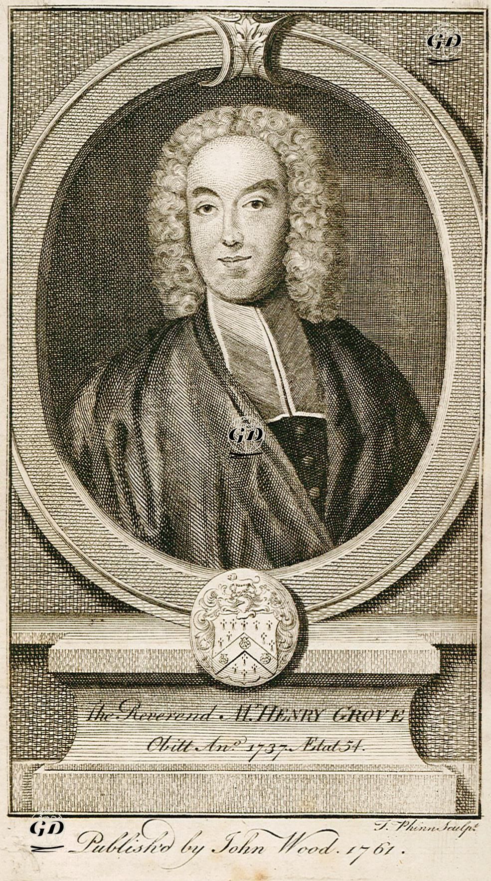 The Reverend Mr.Henry Grove -  - 1761