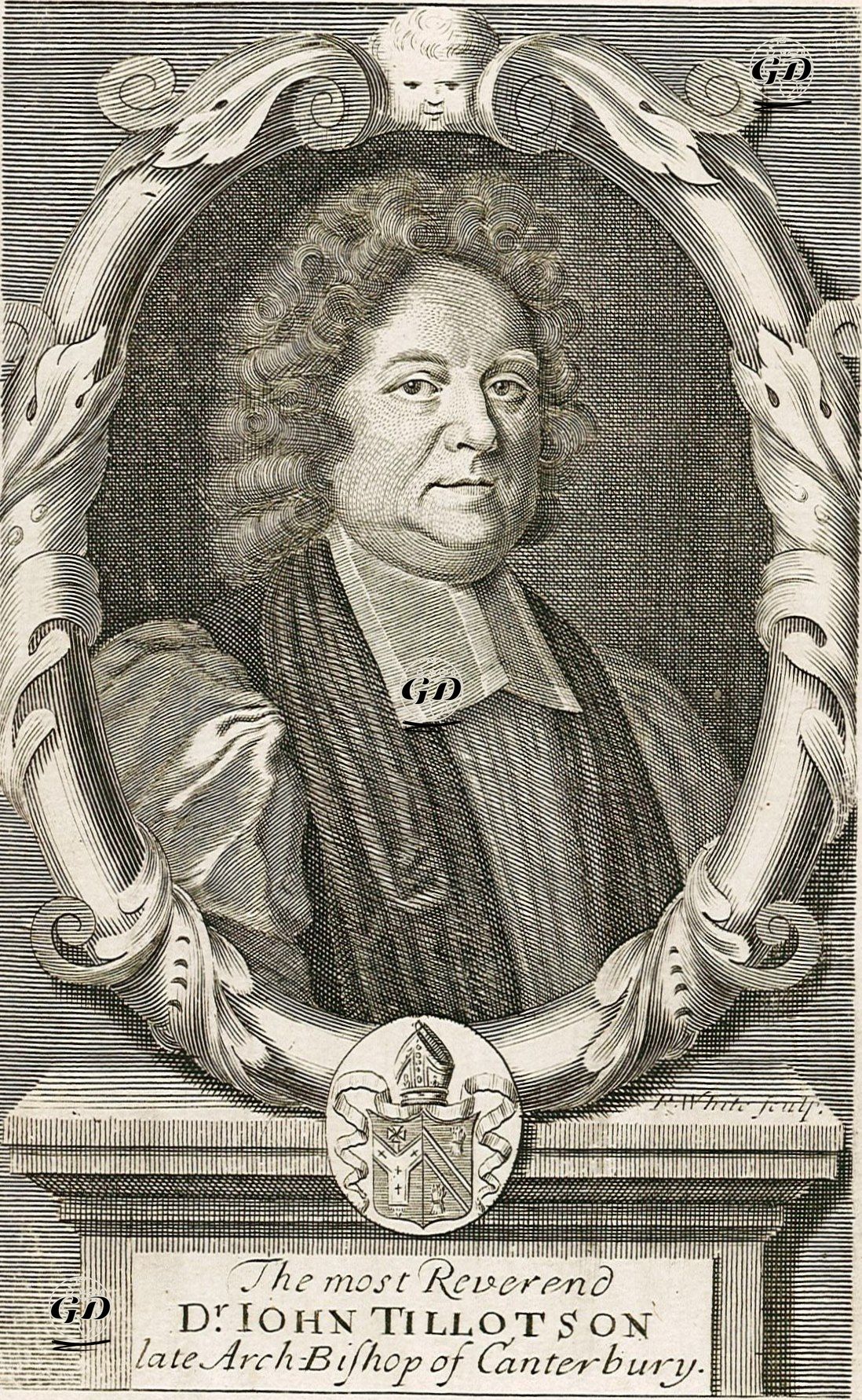 The Most Reverend John Tillotson, Late Archbishop Of Canterburry -  - 1690's