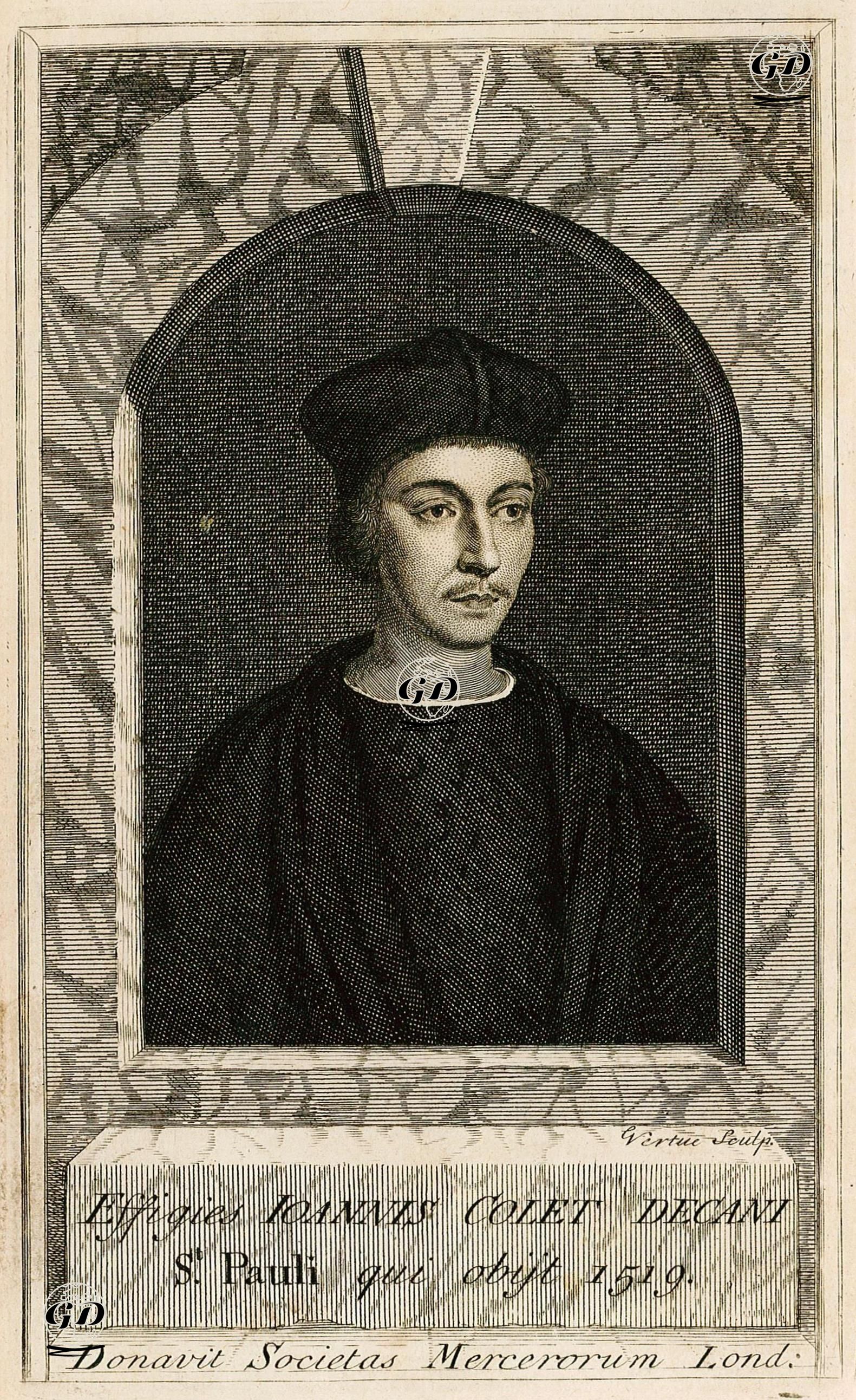 John Colet (Ioannis Coleti Decani) -  - 1720's