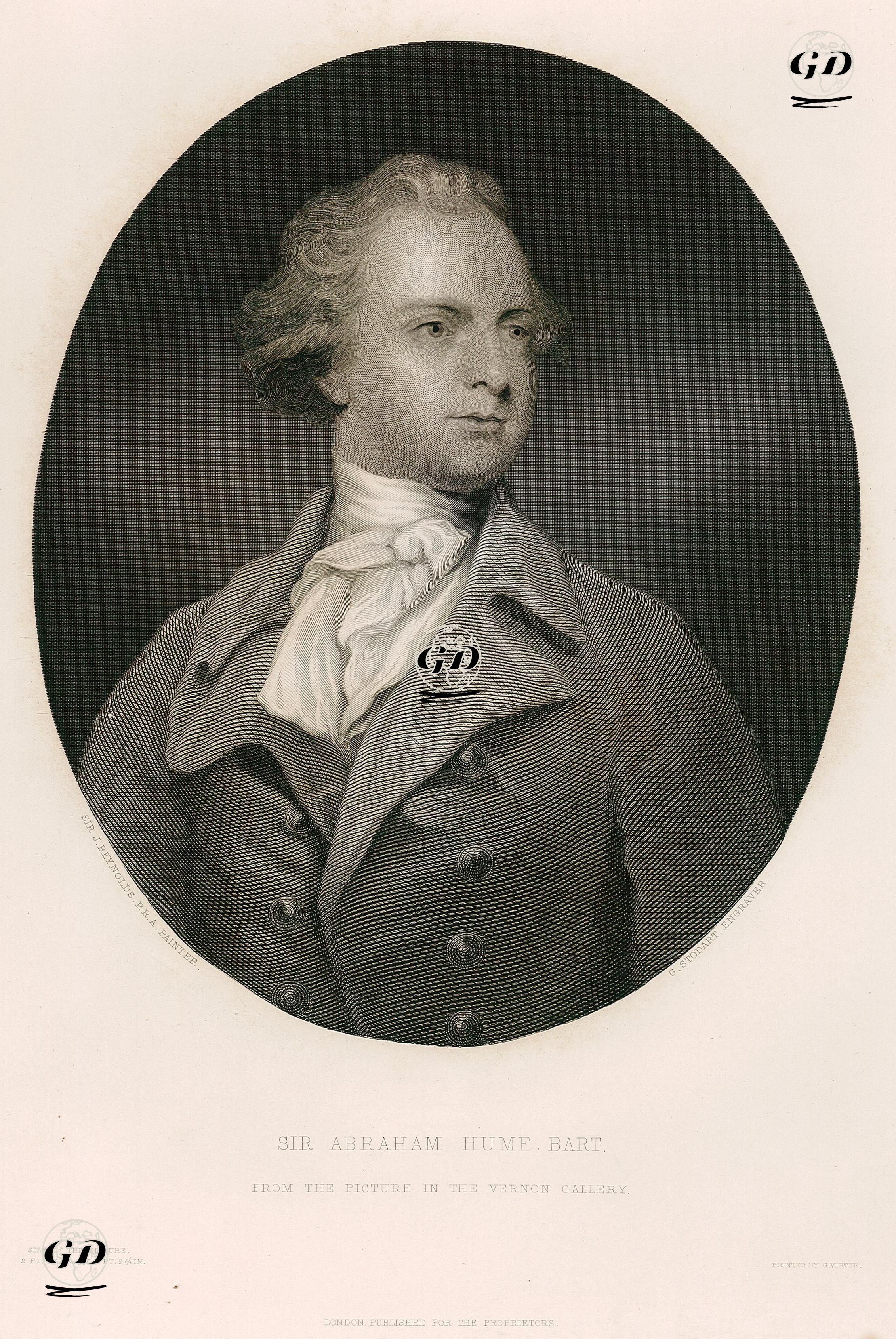 Abraham Hume Bart - Joshua Reynolds (1723-1792) - 1855