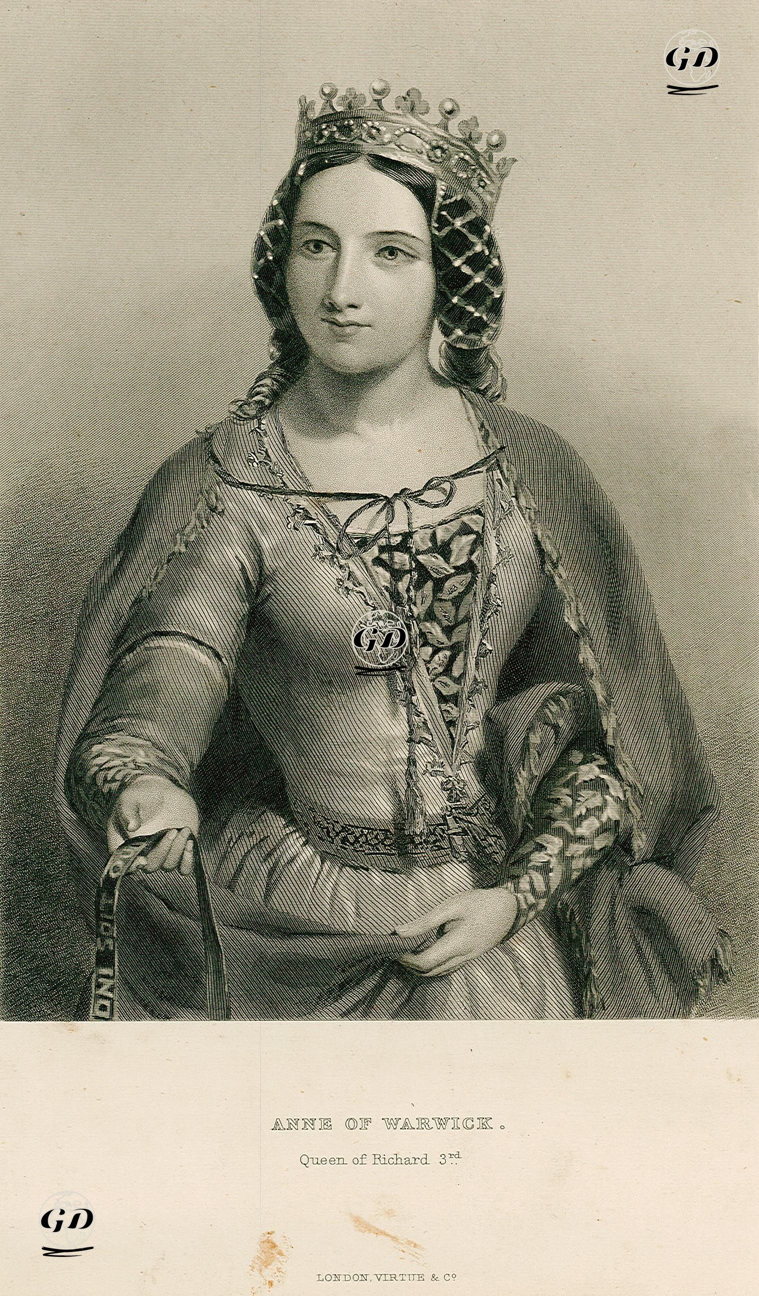 Anne Of Warwick, Queen Of Richard 3rd -  - 1851