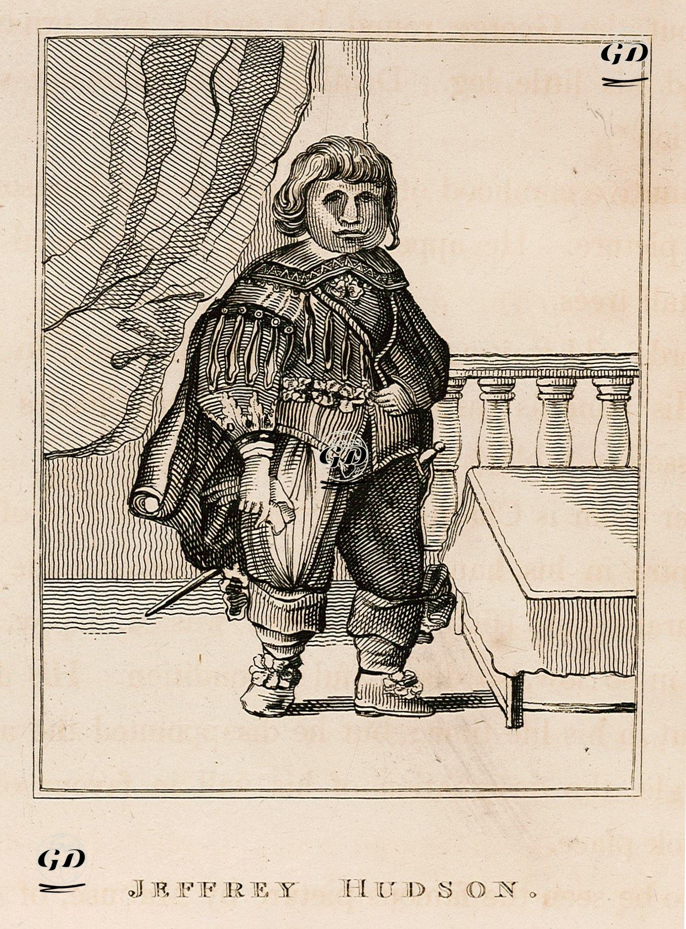 Jeffrey Hudson -  - 1800's