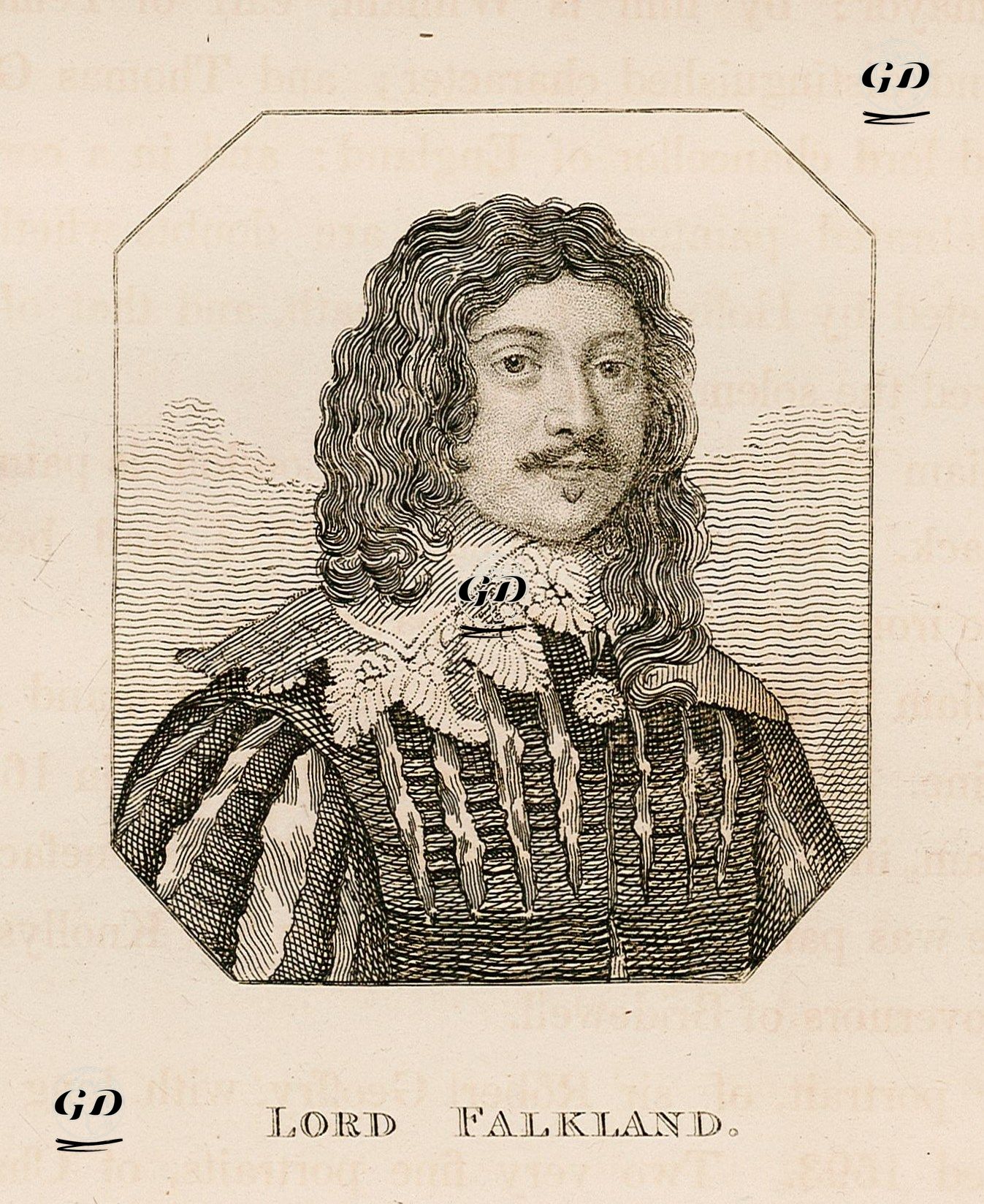 Fakland Lordu Lucius Cary -  - 1800's