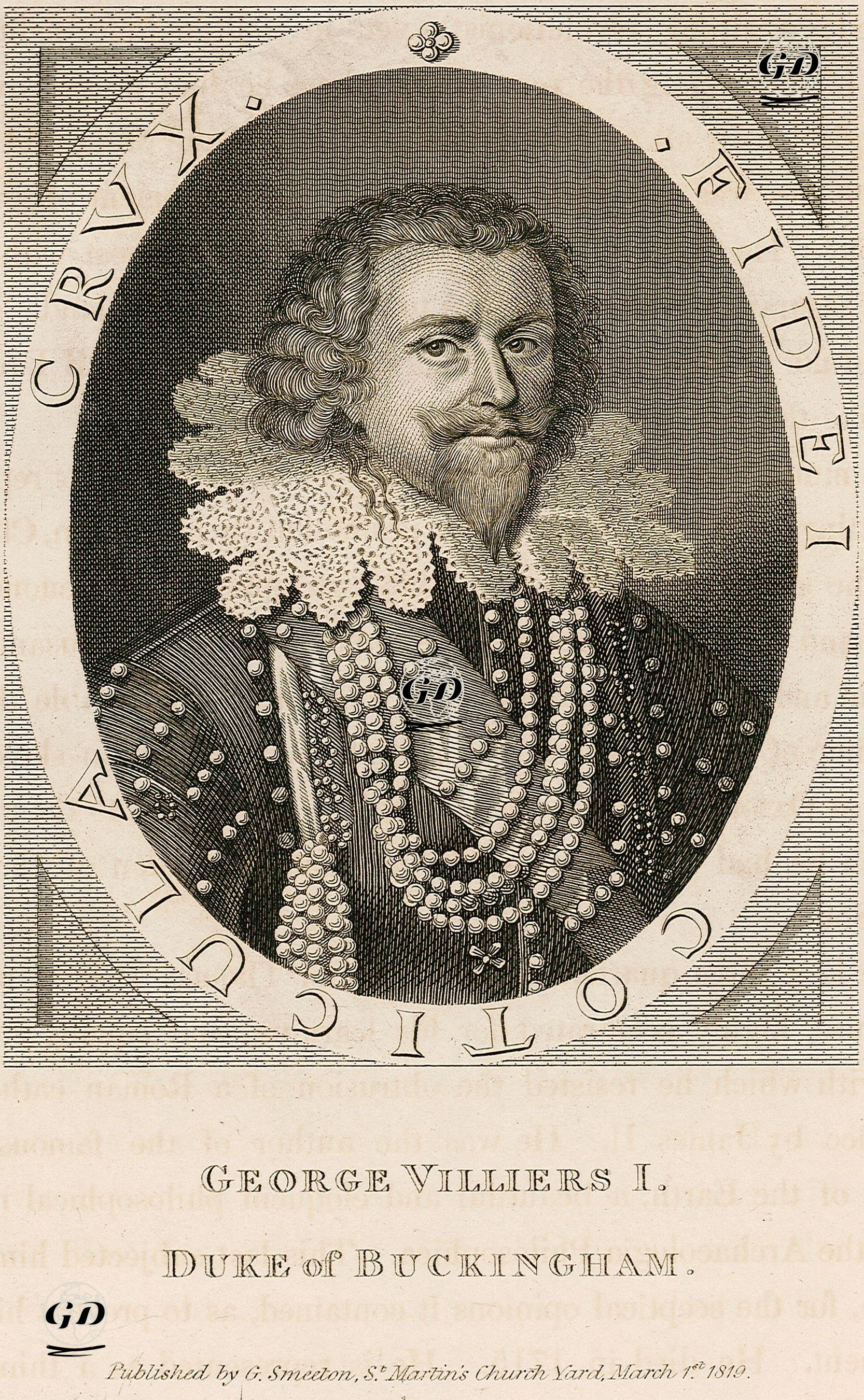 George Villiers, I. Duke Of Buckingham -  - 1819