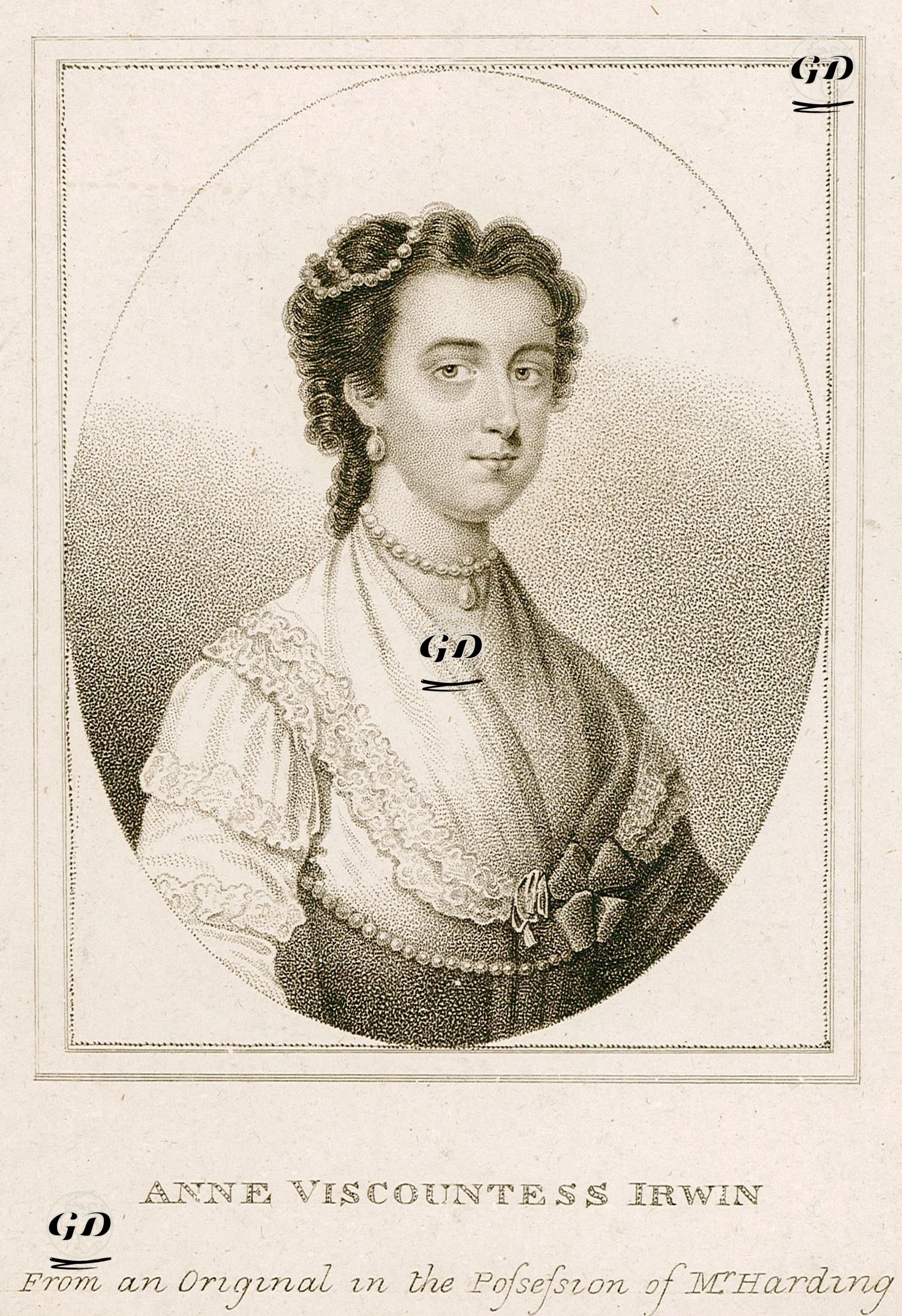 Anne Viscountess Irwin -  - 1806