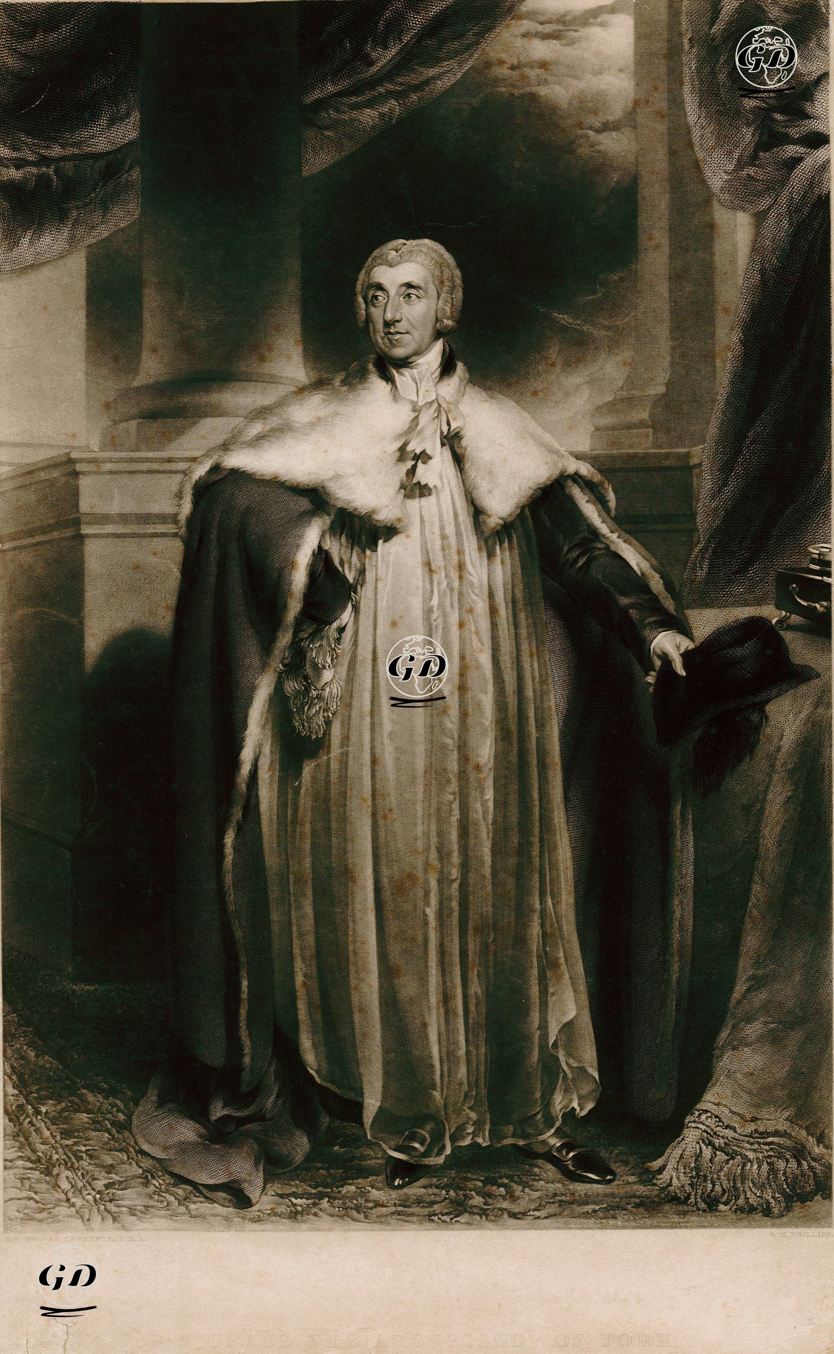 His Grace The Archbishop Of York - Thomas Lawrence (1769-1830) - 1836
