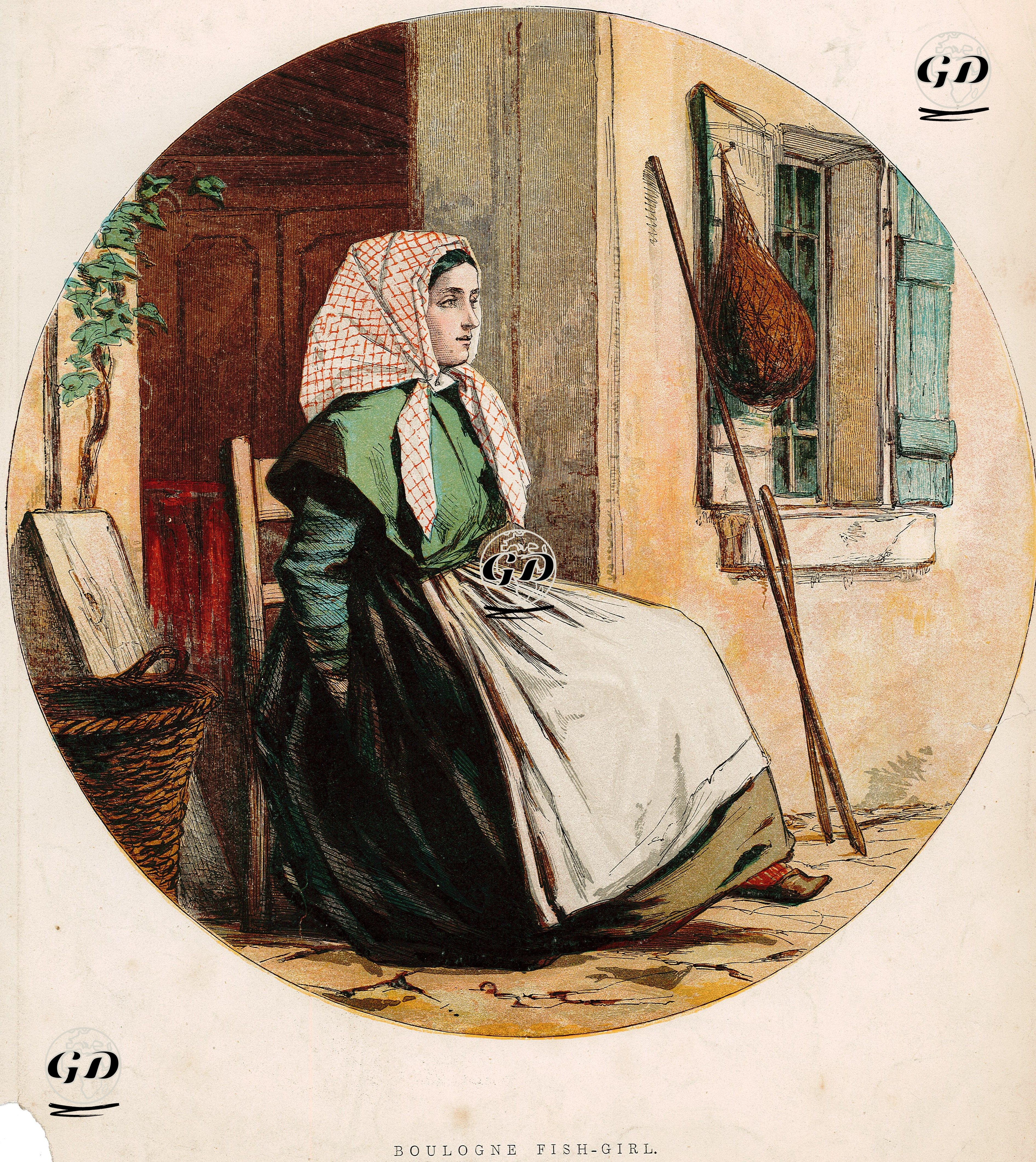Boulogne'li Balıkçı Kız -  - 1856
