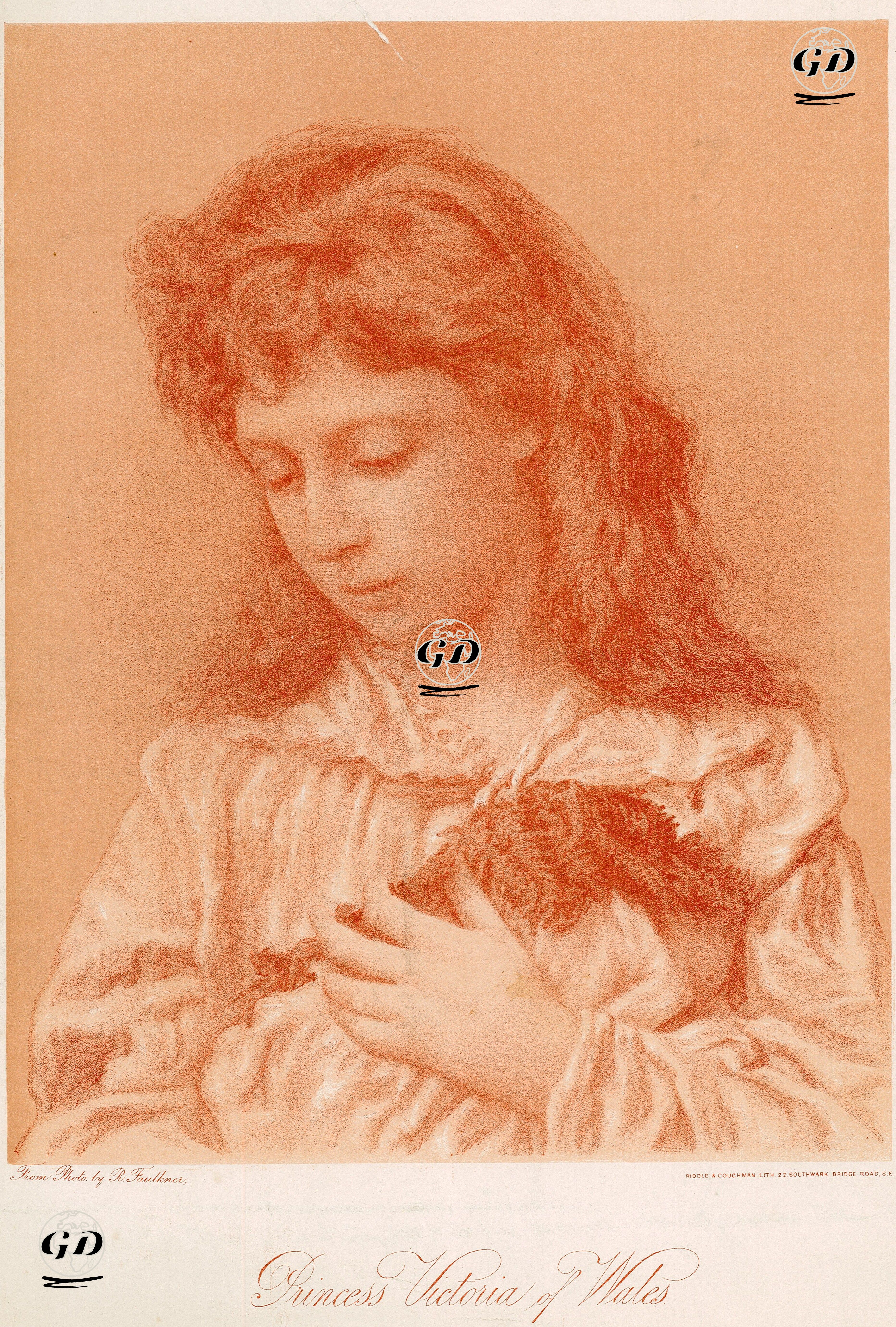 Prenses Gallerli Viktoria (Louise Victoria Alexandra Dagma) -  - 1884