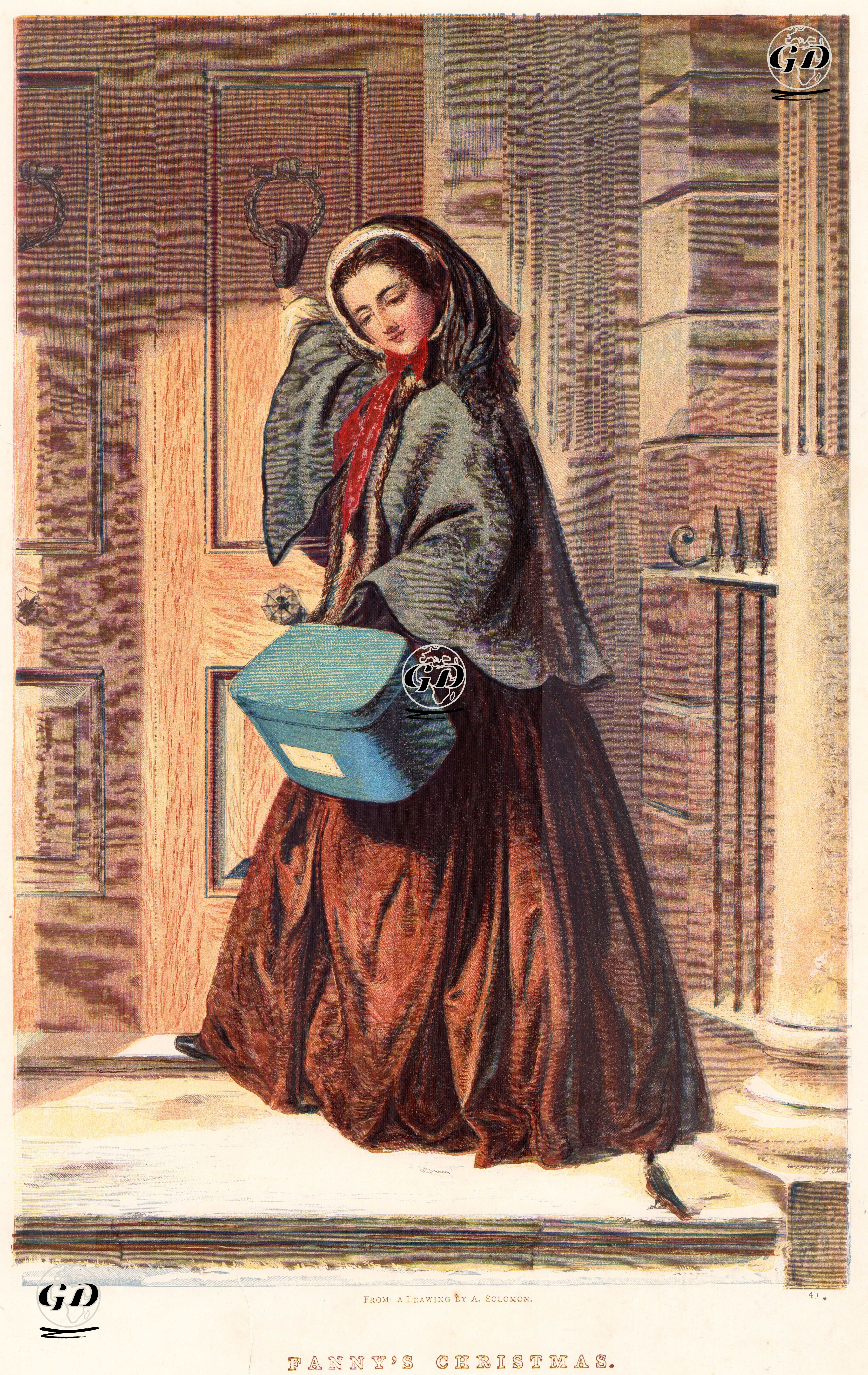 Fanny'nin Yılbaşısı - Abraham Solomon (1824-1862) - 1857