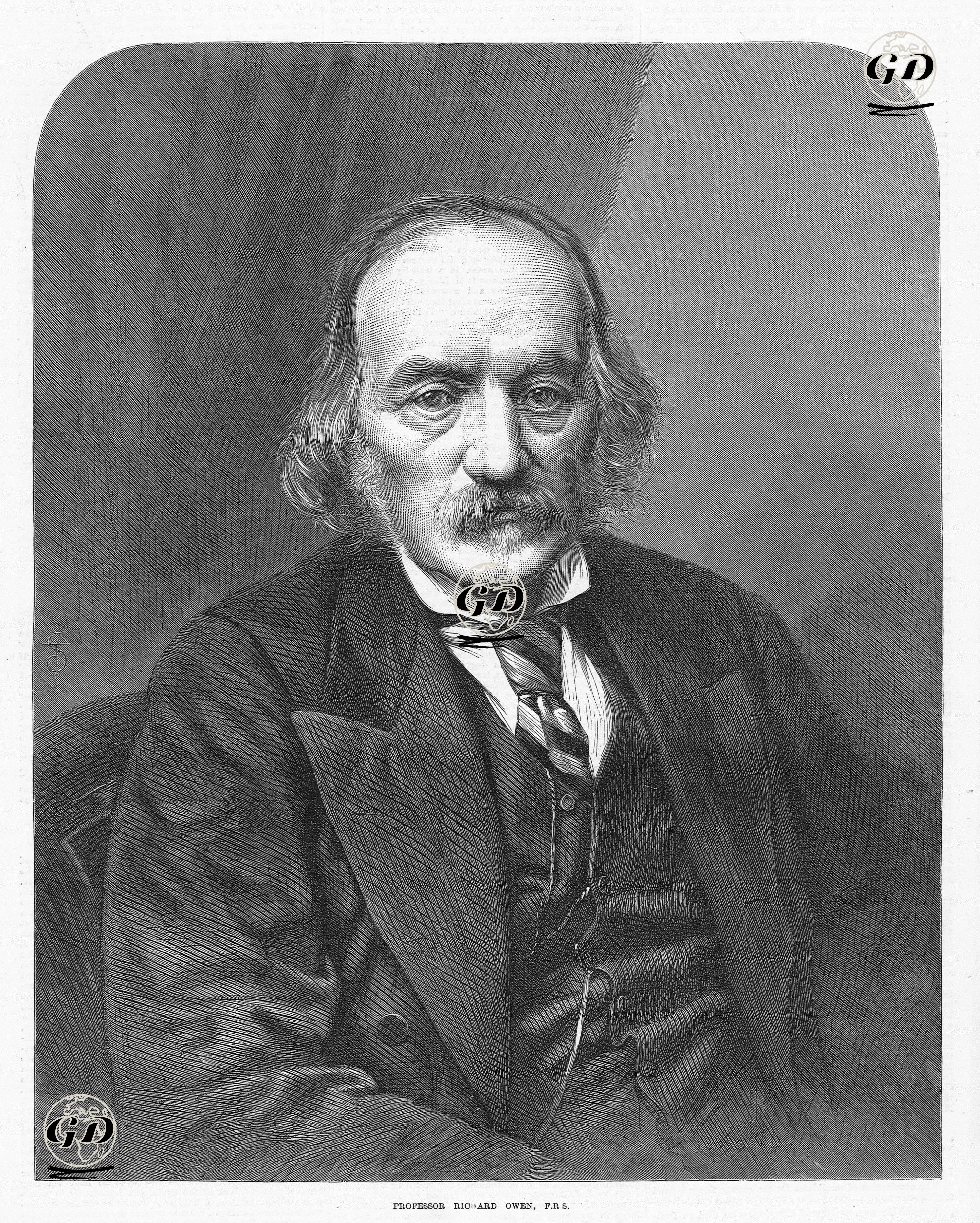 Biyolog Profesör Richard Owen  -  - 1872