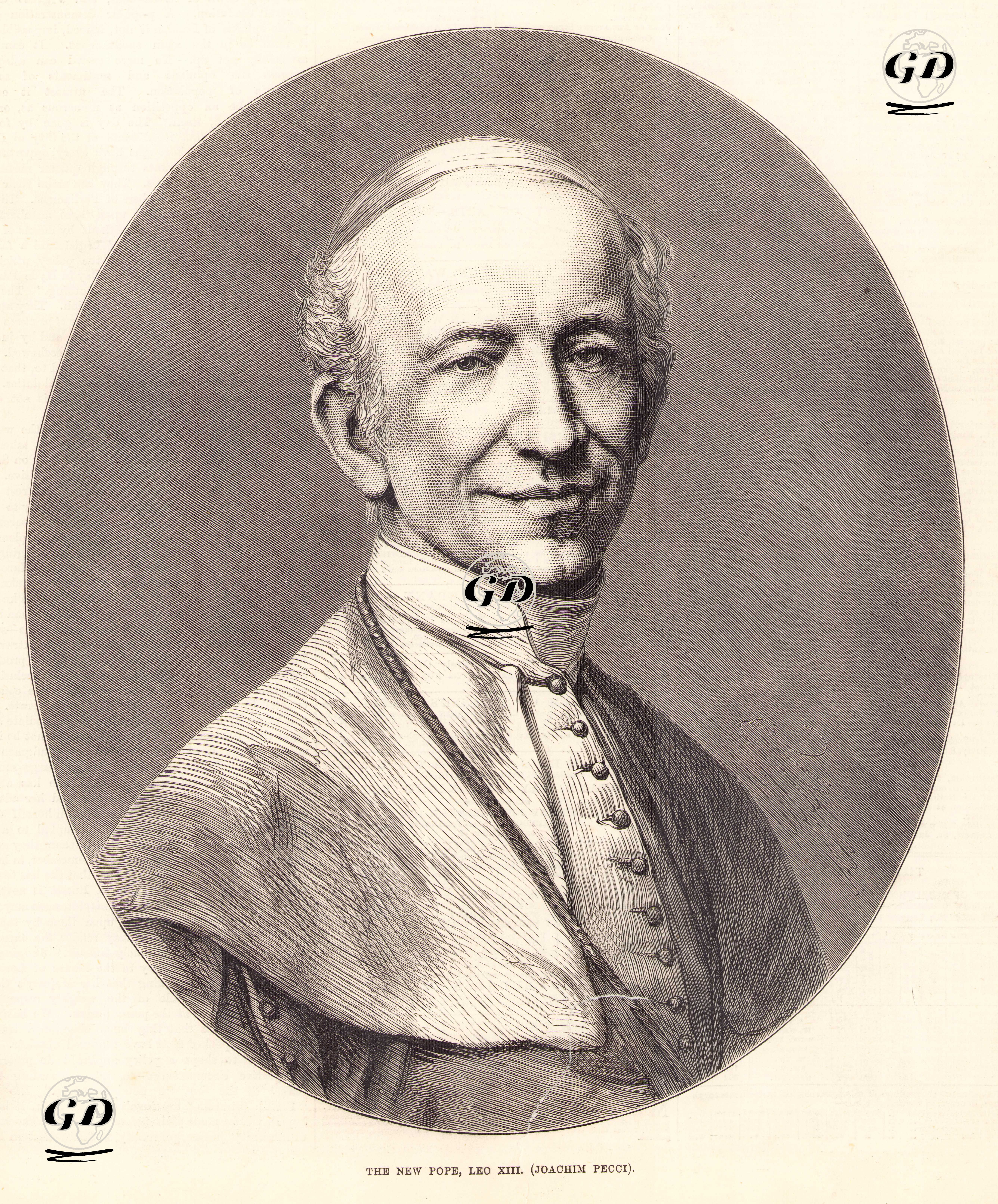 Papa XIII.Leo (Joachim Pecci) -  - 1878