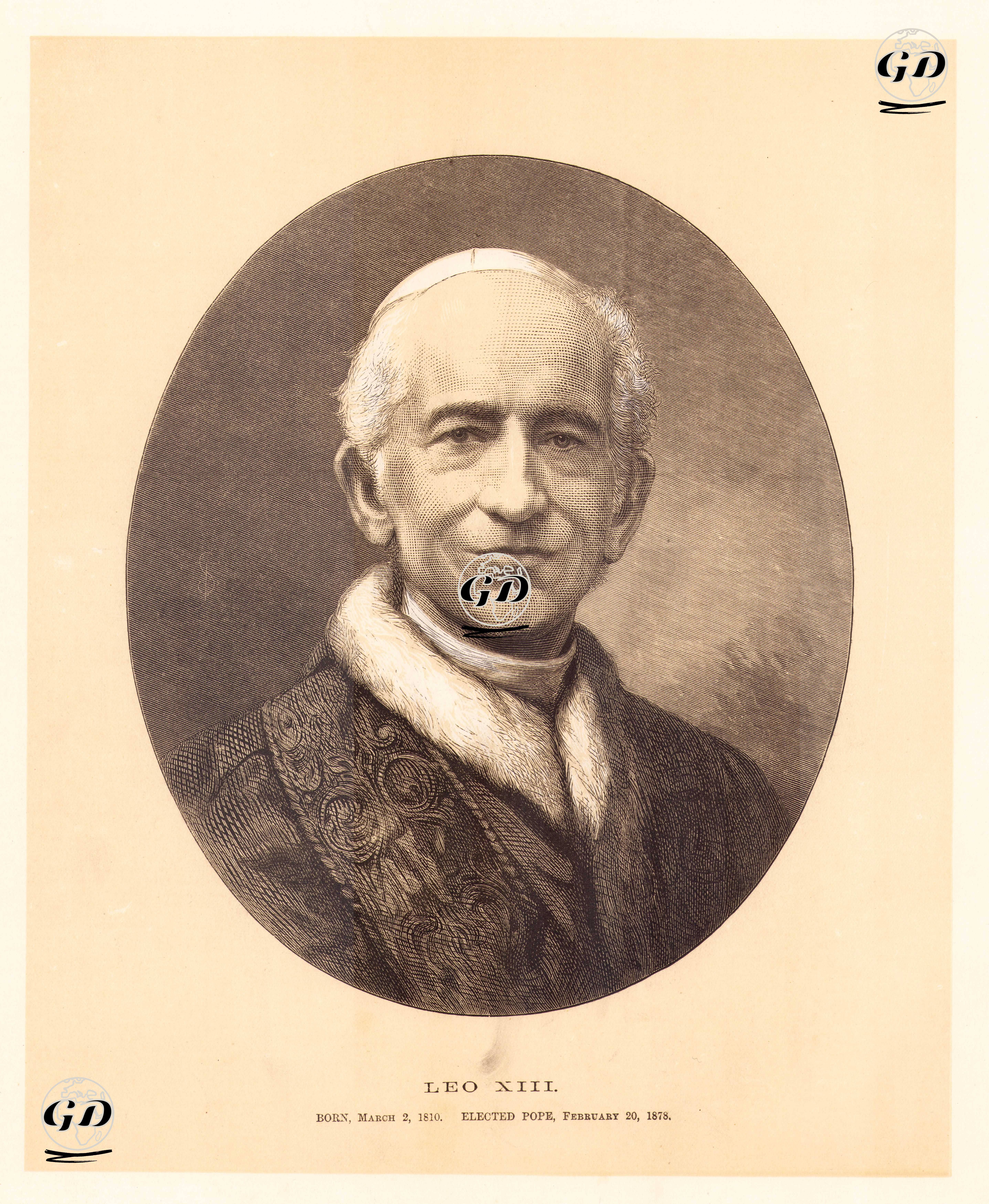 Papa XIII.Leo (Joachim Pecci)  -  - 1878