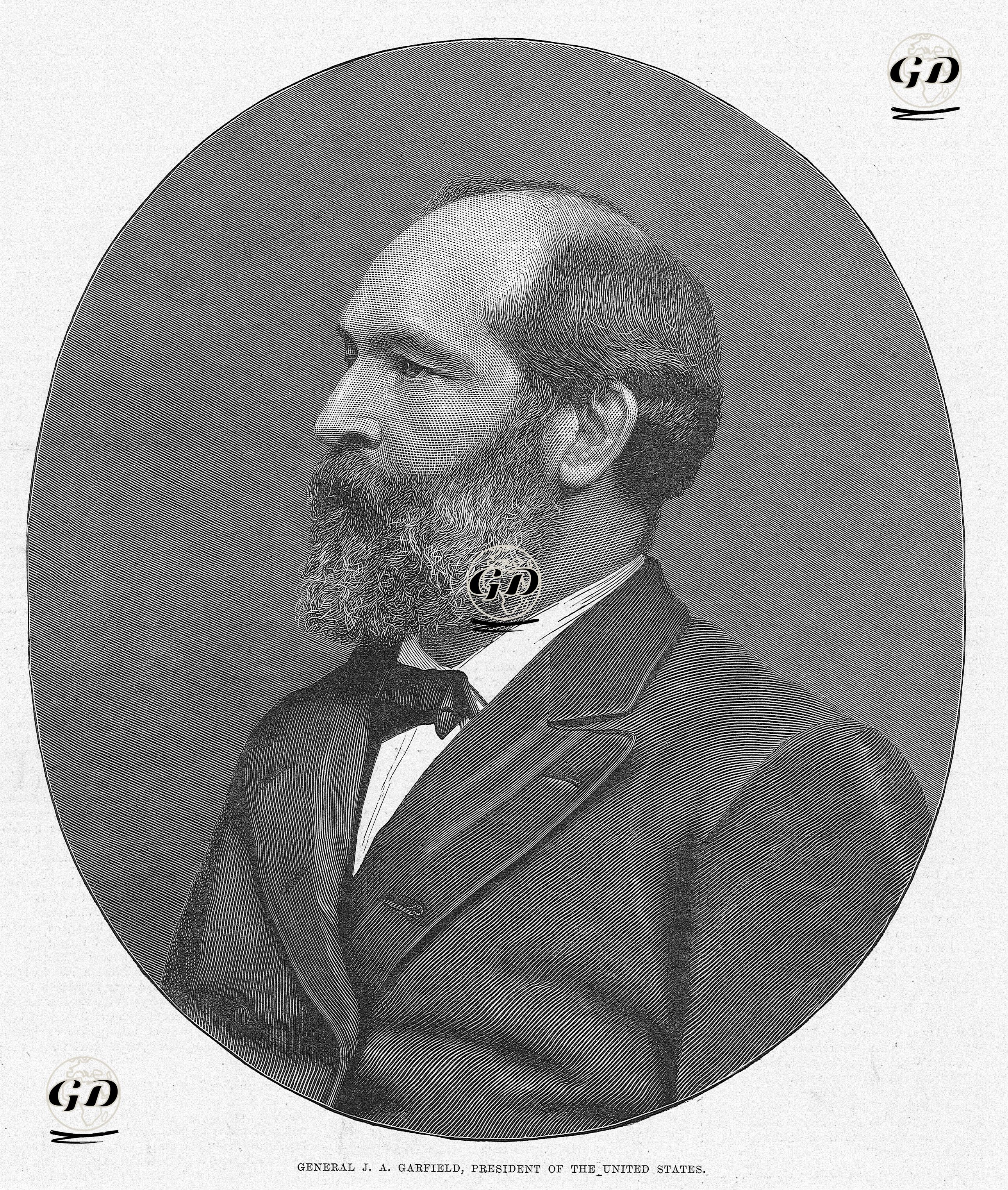 Amerika'nın Başkanı James Abram Garfield -  - 1881