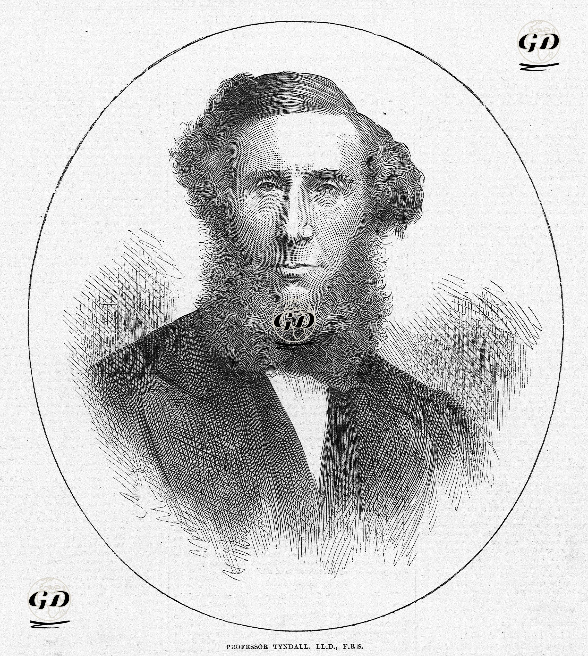 Profesör John Tyndall  -  - 1872