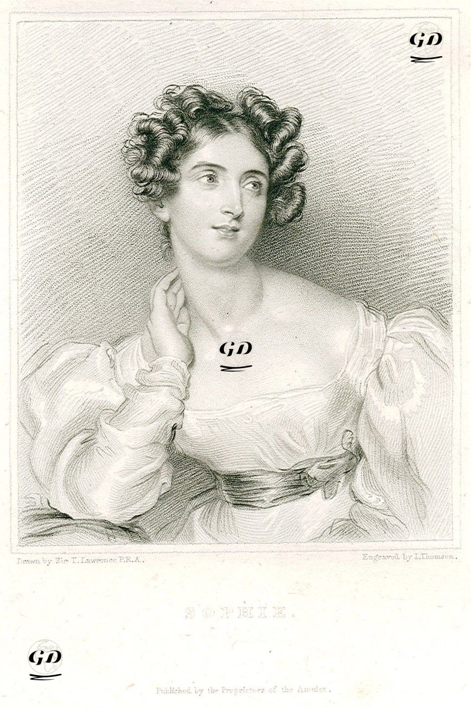 Sophie - Thomas Lawrence (1769-1830) - 1830's