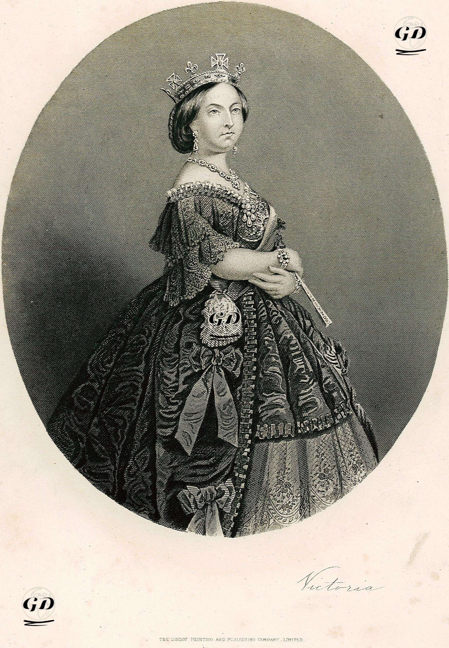İngiltere Kraliçesi Victoria -  - 1850's
