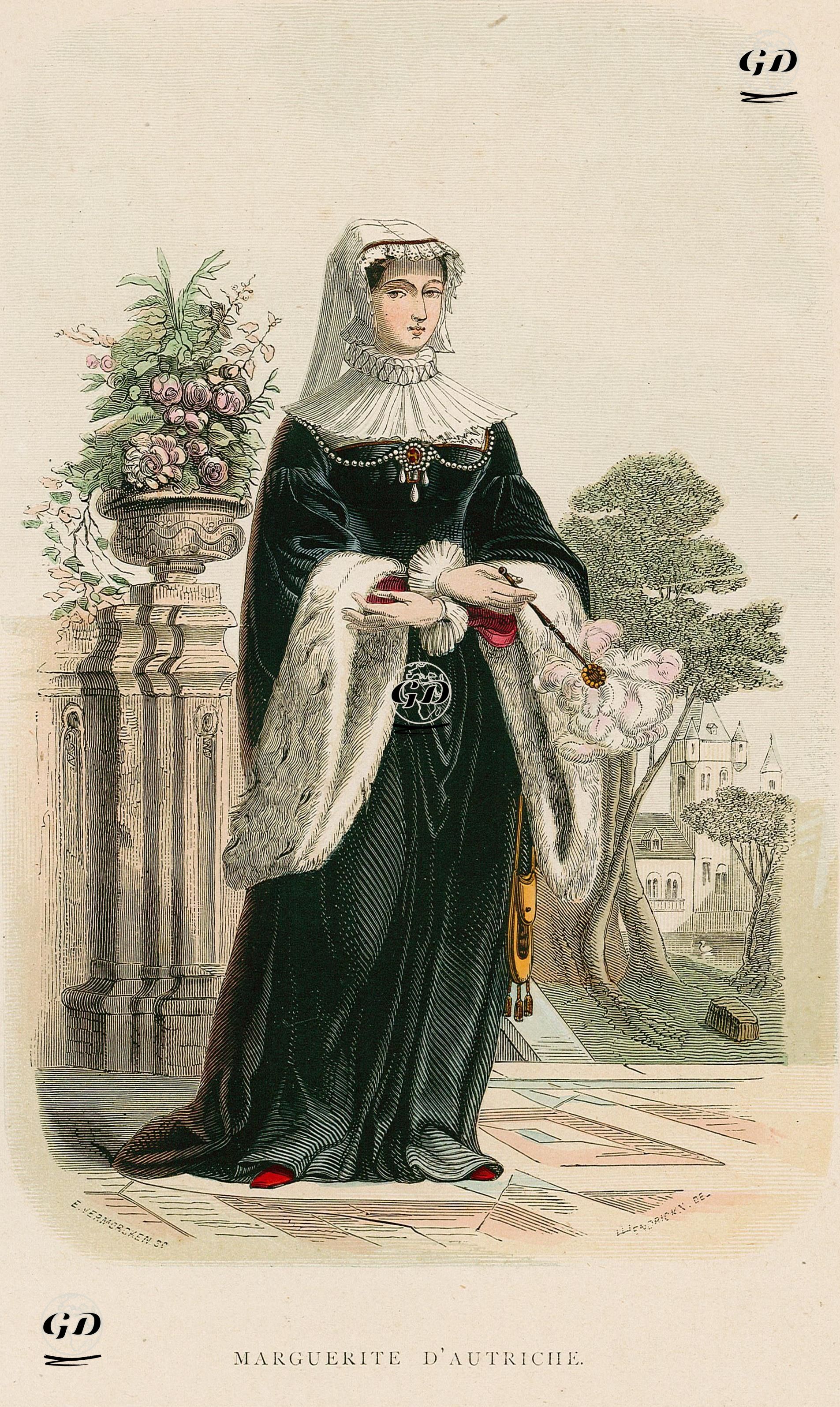 Savoy Düşesi Avusturya'lı Margaret -  - 1850's