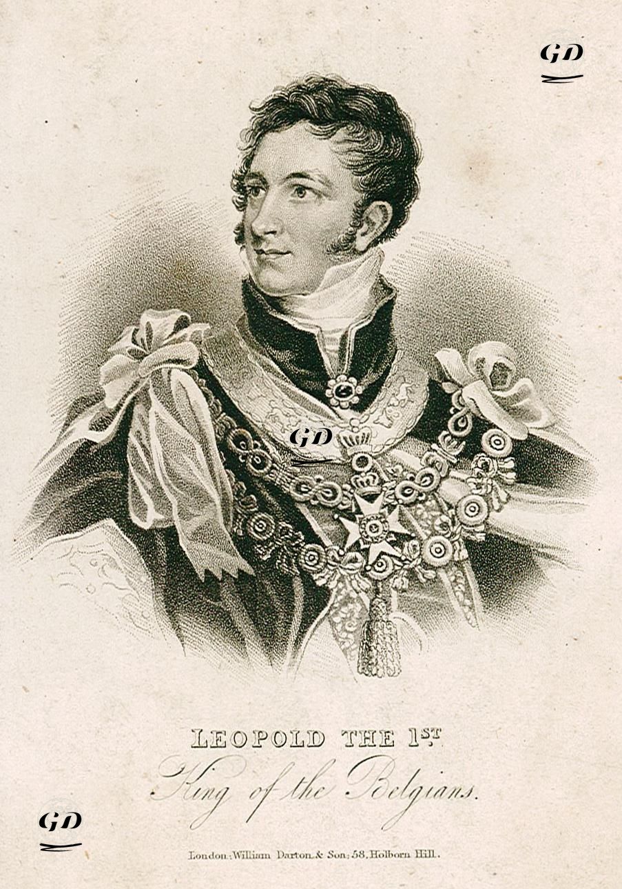 Leopold The 1st., King Of The Belgians -  - 1840's