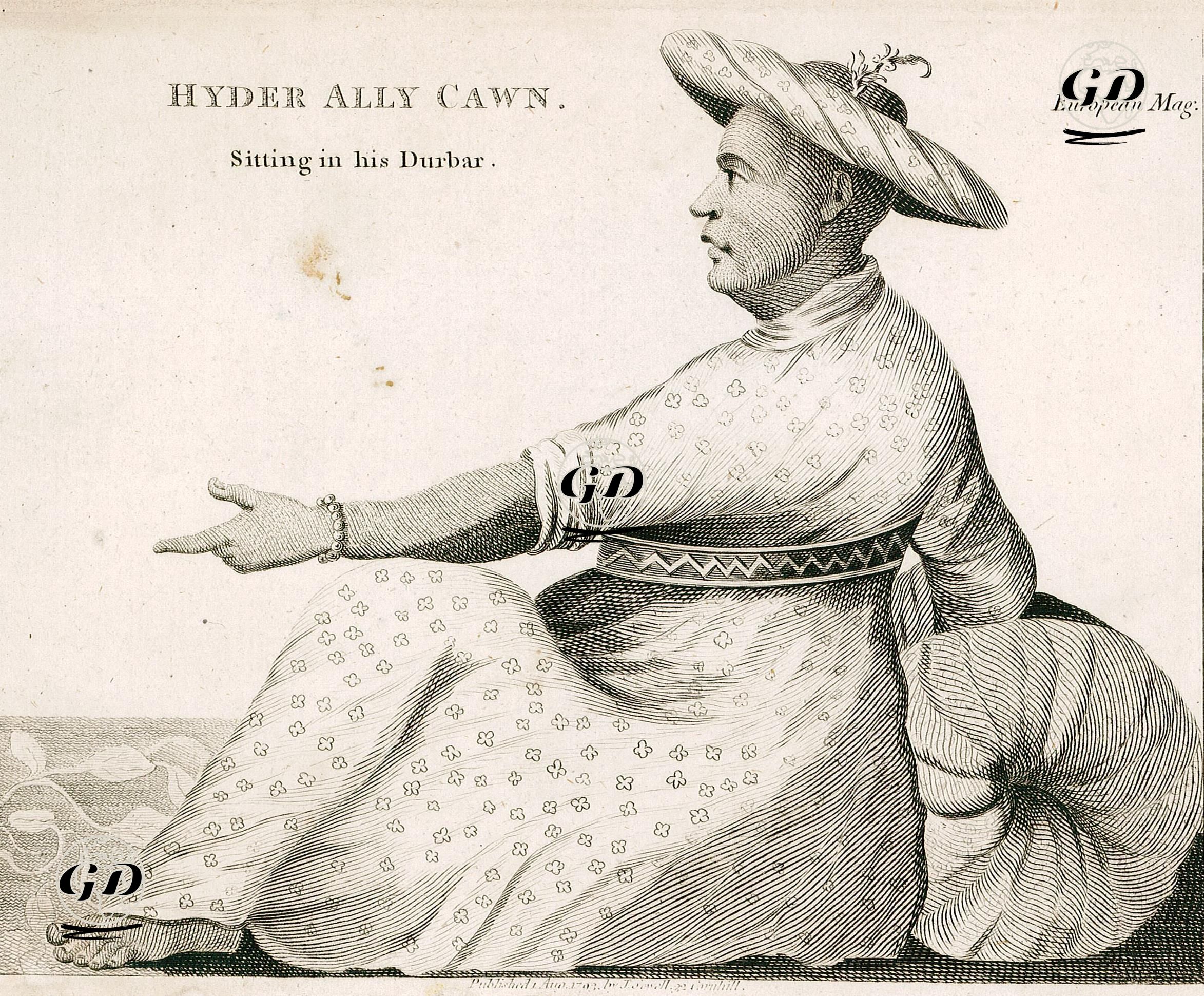 Maisur Kralı Haydar Ali -  - 1793