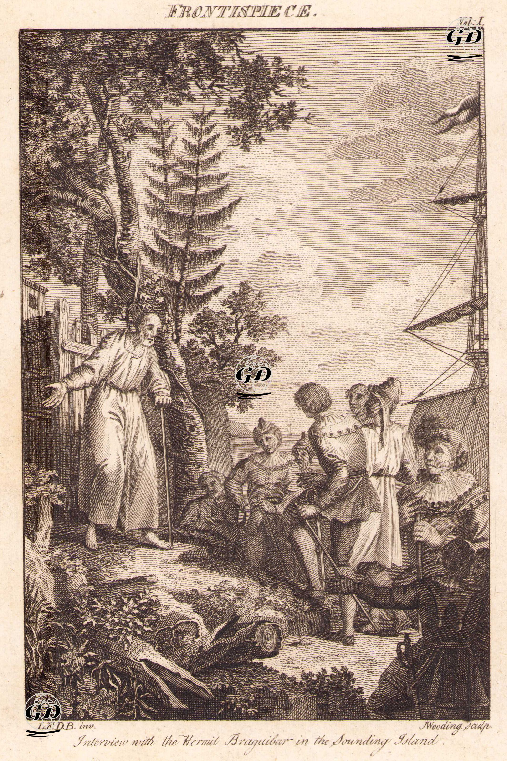 Sounding Adasında Hermit Braguibar ile Buluşma - L.F.D.B. - 1790's