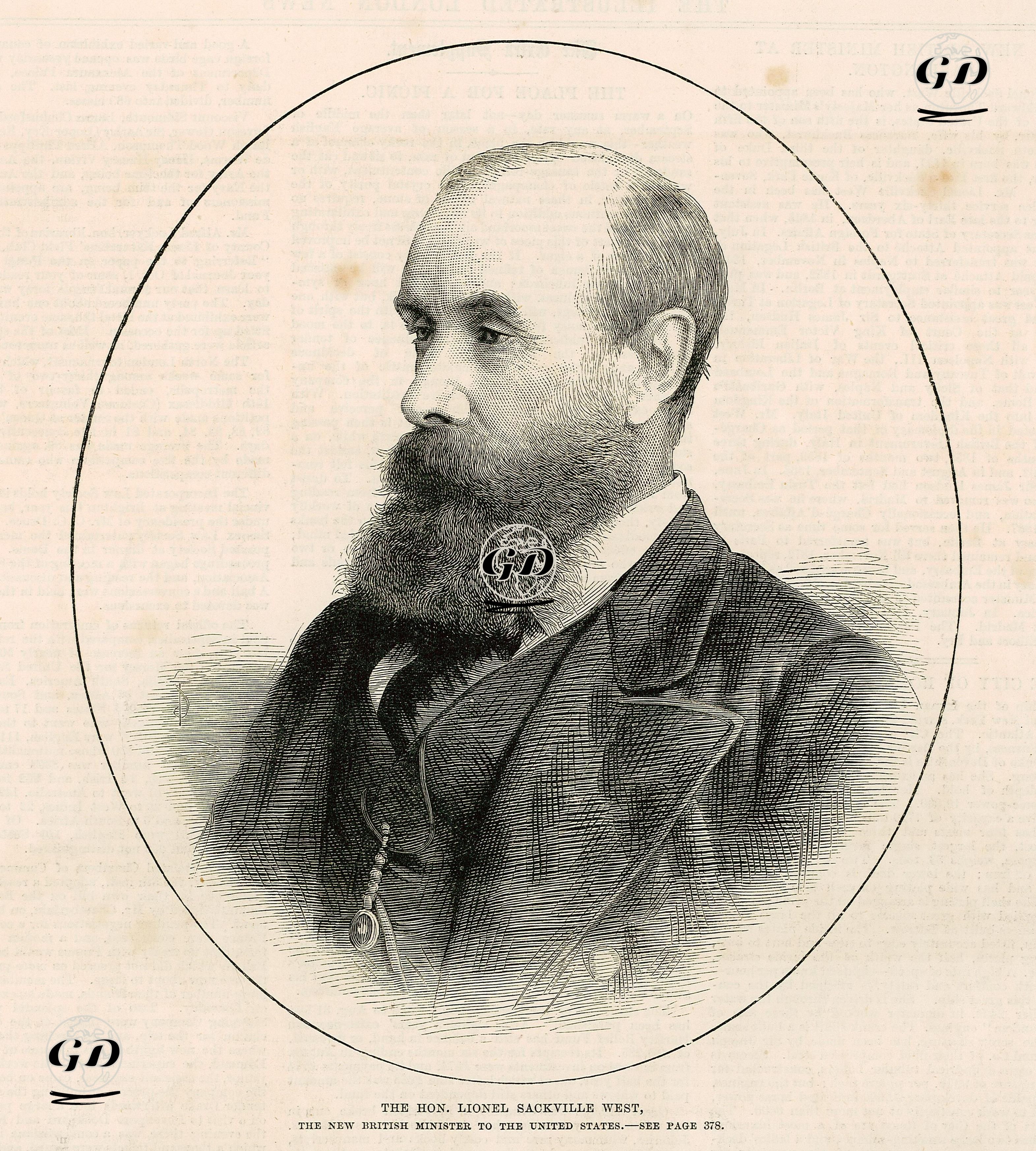 İngiliz Diplomat Lionel Sackville West -  - 1881