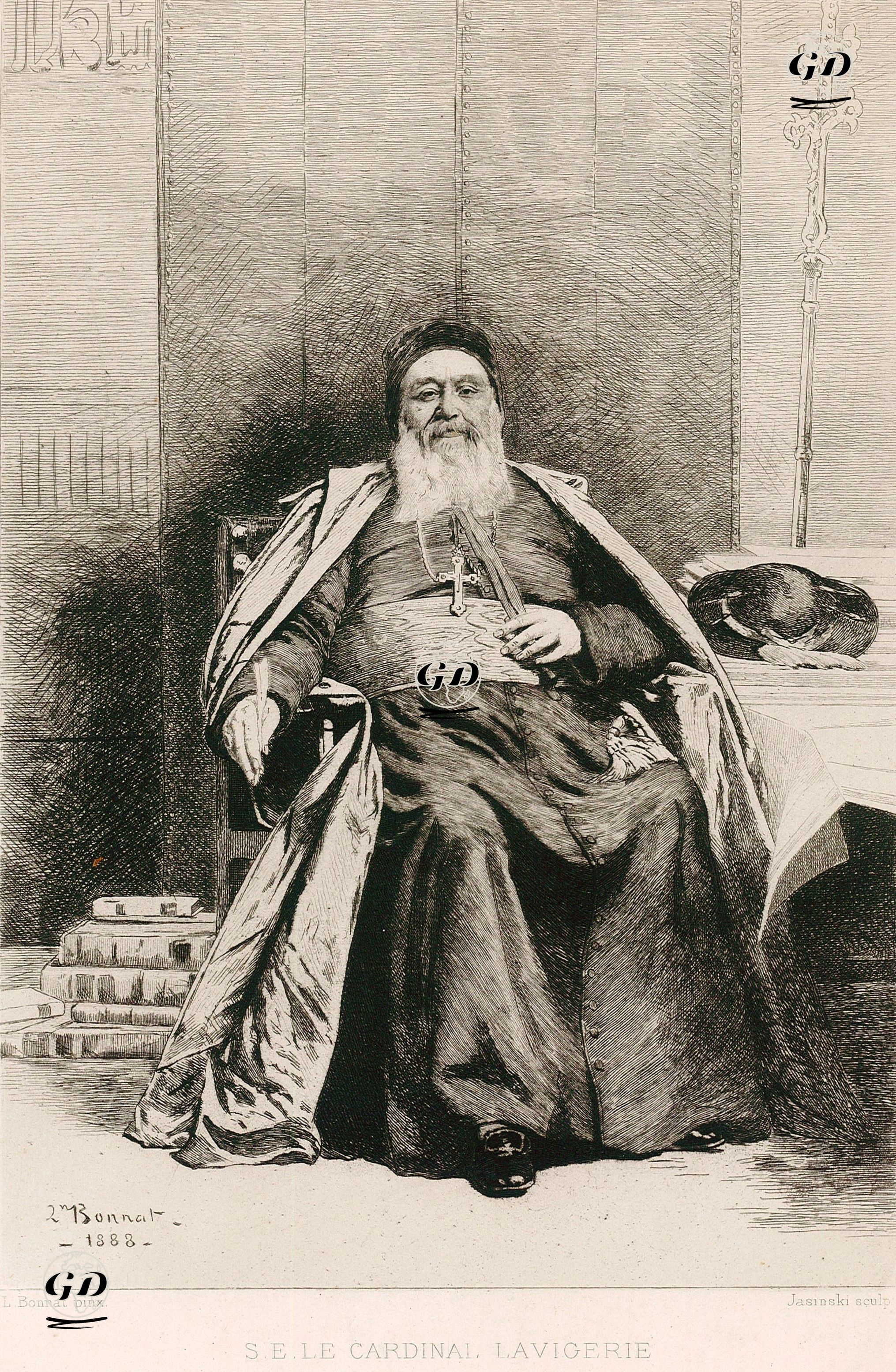 Kardinal Charles Lavigerie - Leon Bonnat (1833-1922) - 1888
