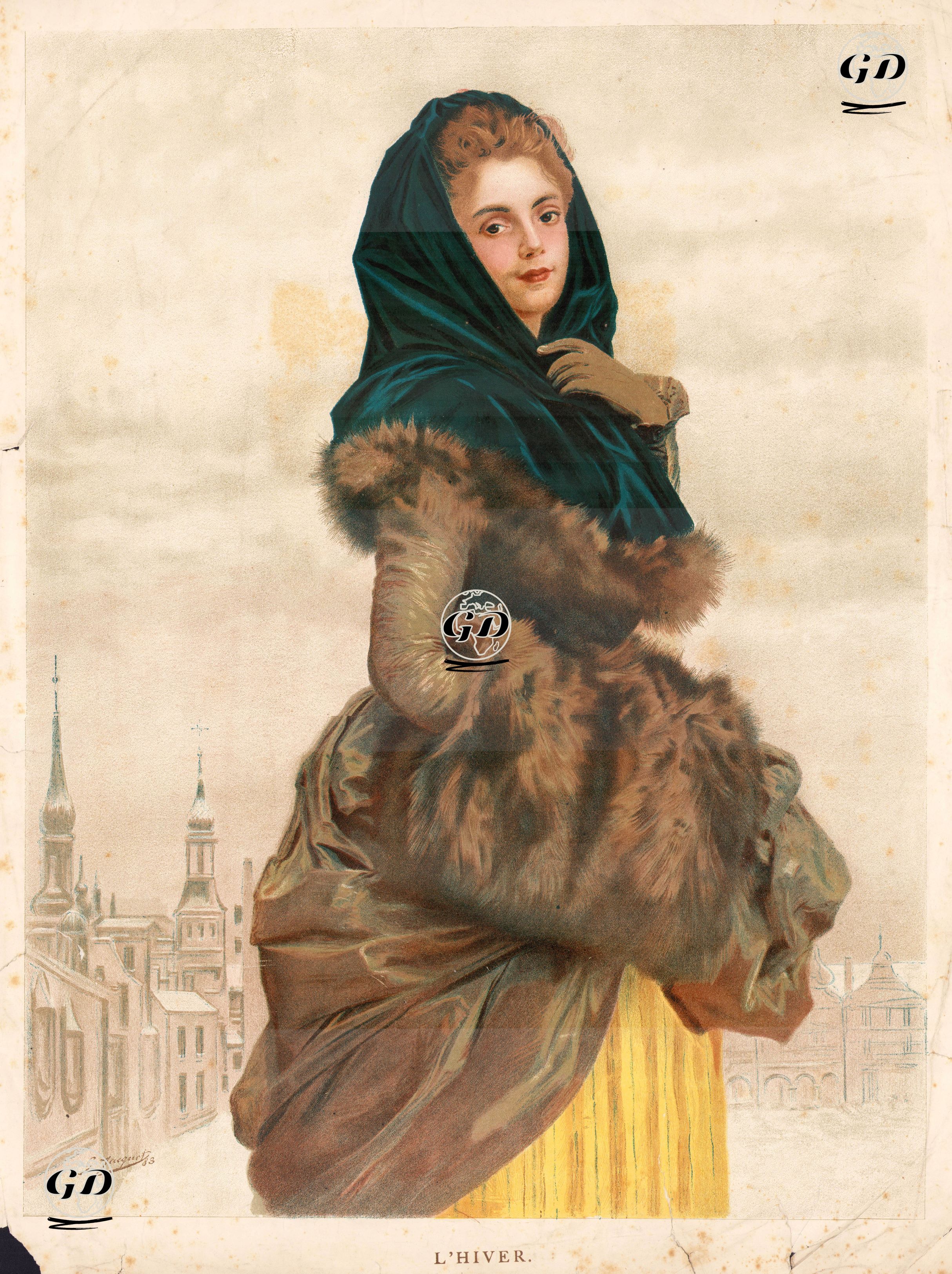 Kış - Gustave Jacquet (1846-1909) - 1880's