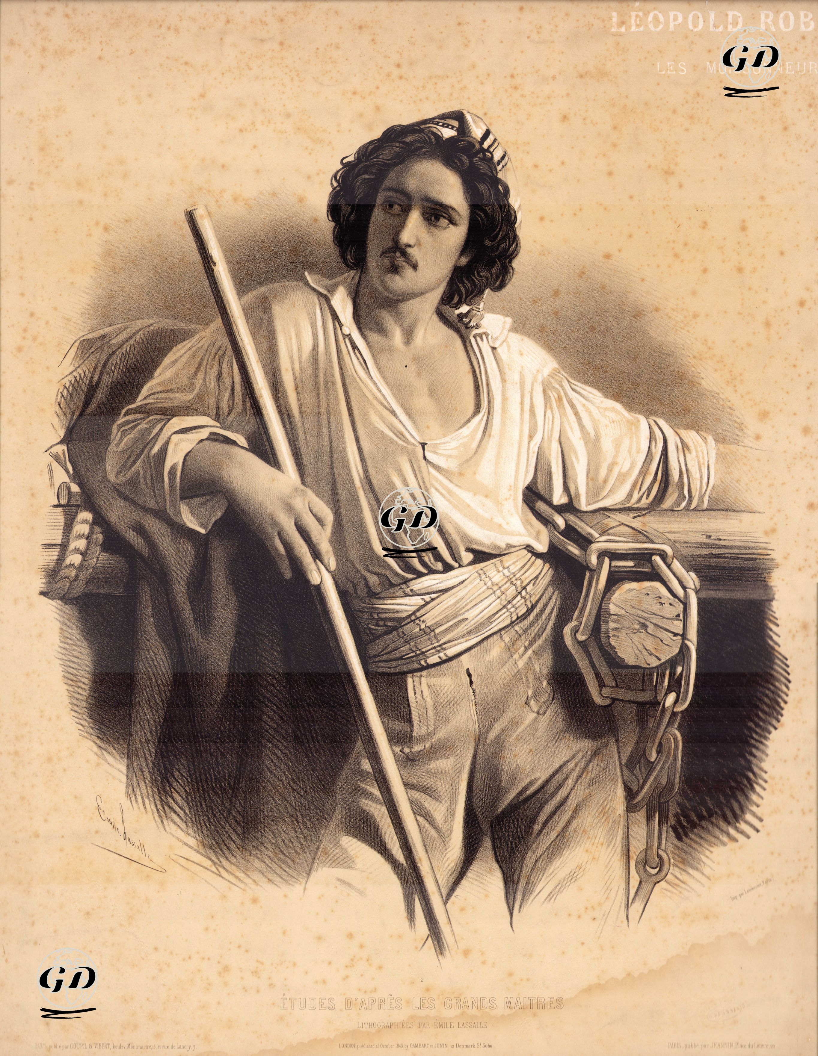 Etudes D'Apres Les Grands Maitres, les Moissonneurs - Leopold Robert (1794-1835) - 1843