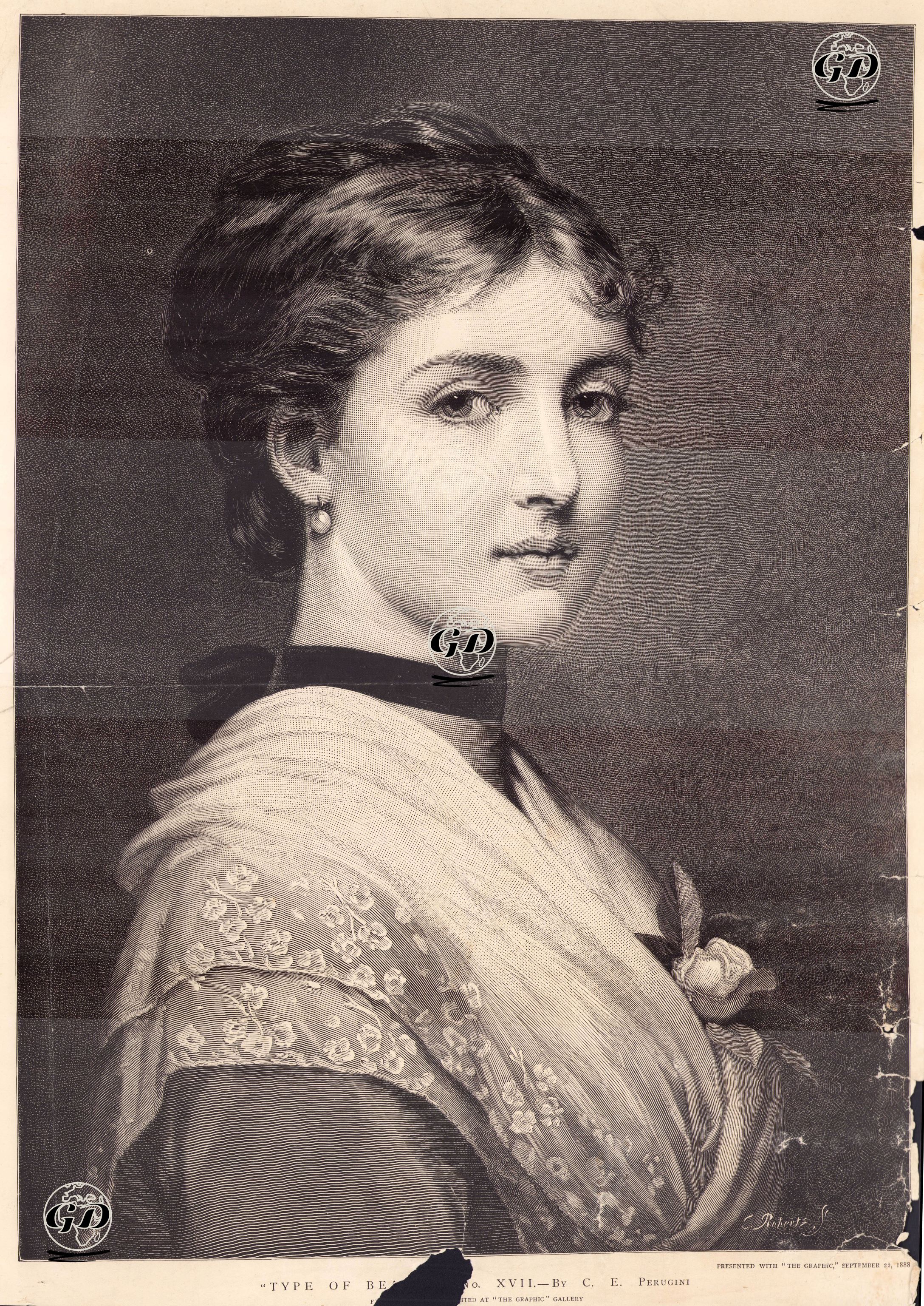Güzelliğin Bir Türü No.XVII - Charles Edward Perugini (1839-1918) - 1888