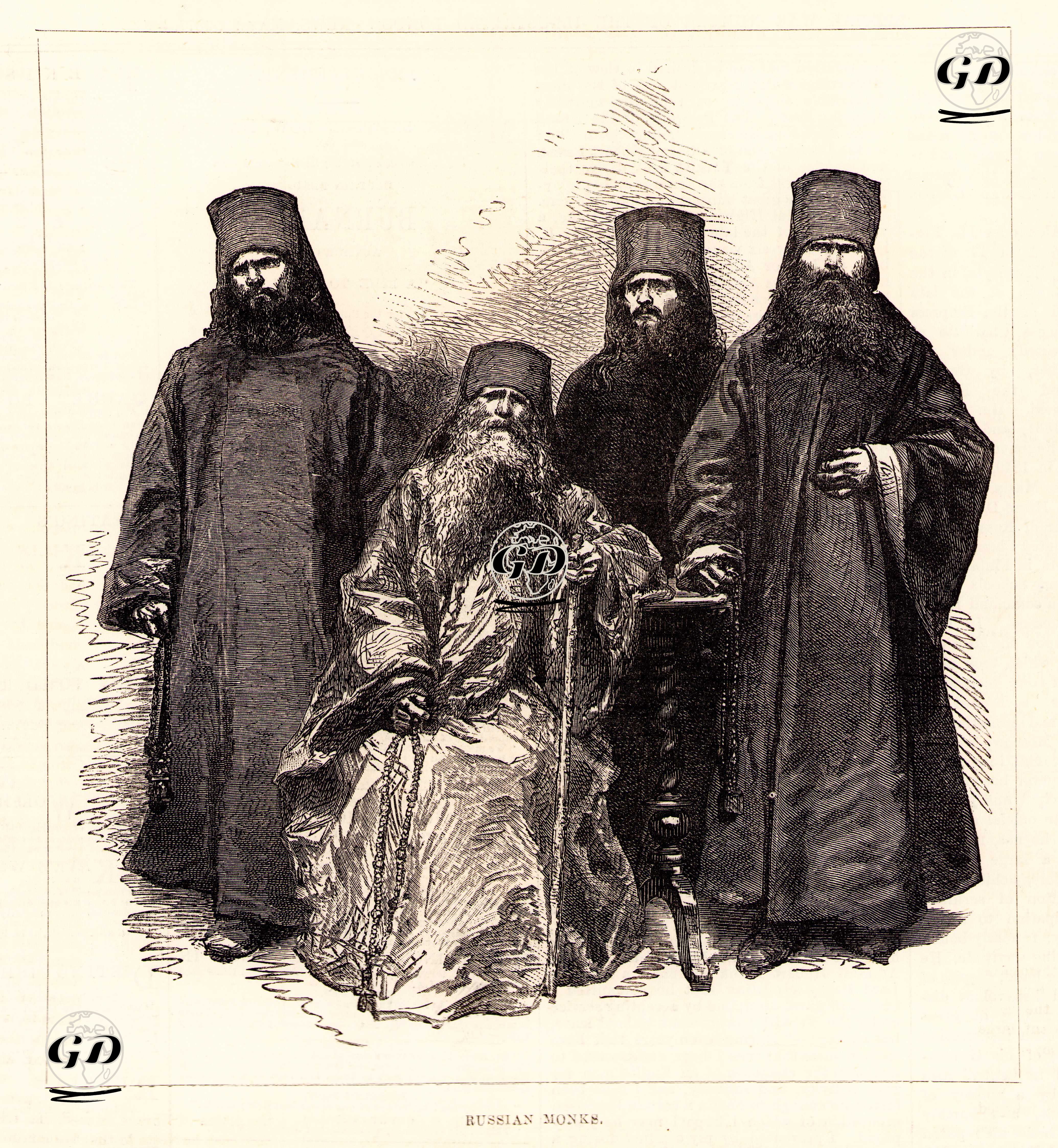 93 Harbi Sırasında Rus Rahipler -  - 1877