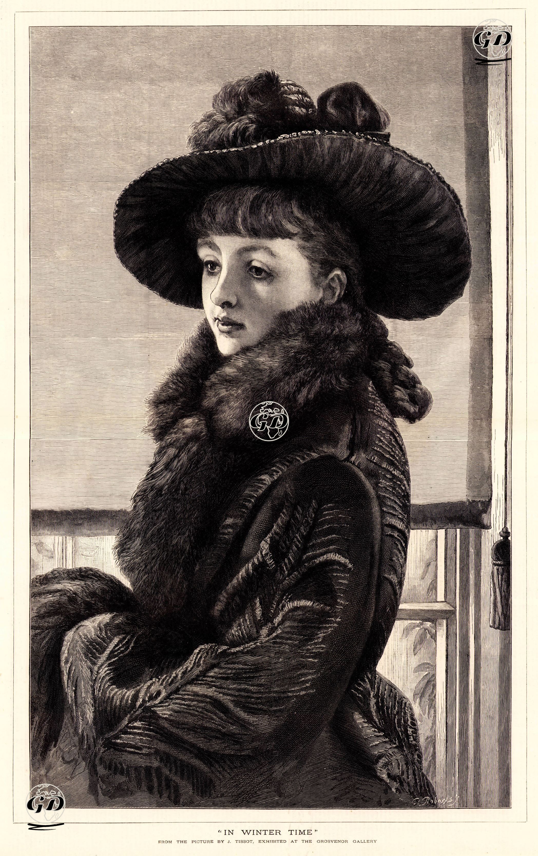 Kış Zamanı - James Tissot (1836-1902) - 1877