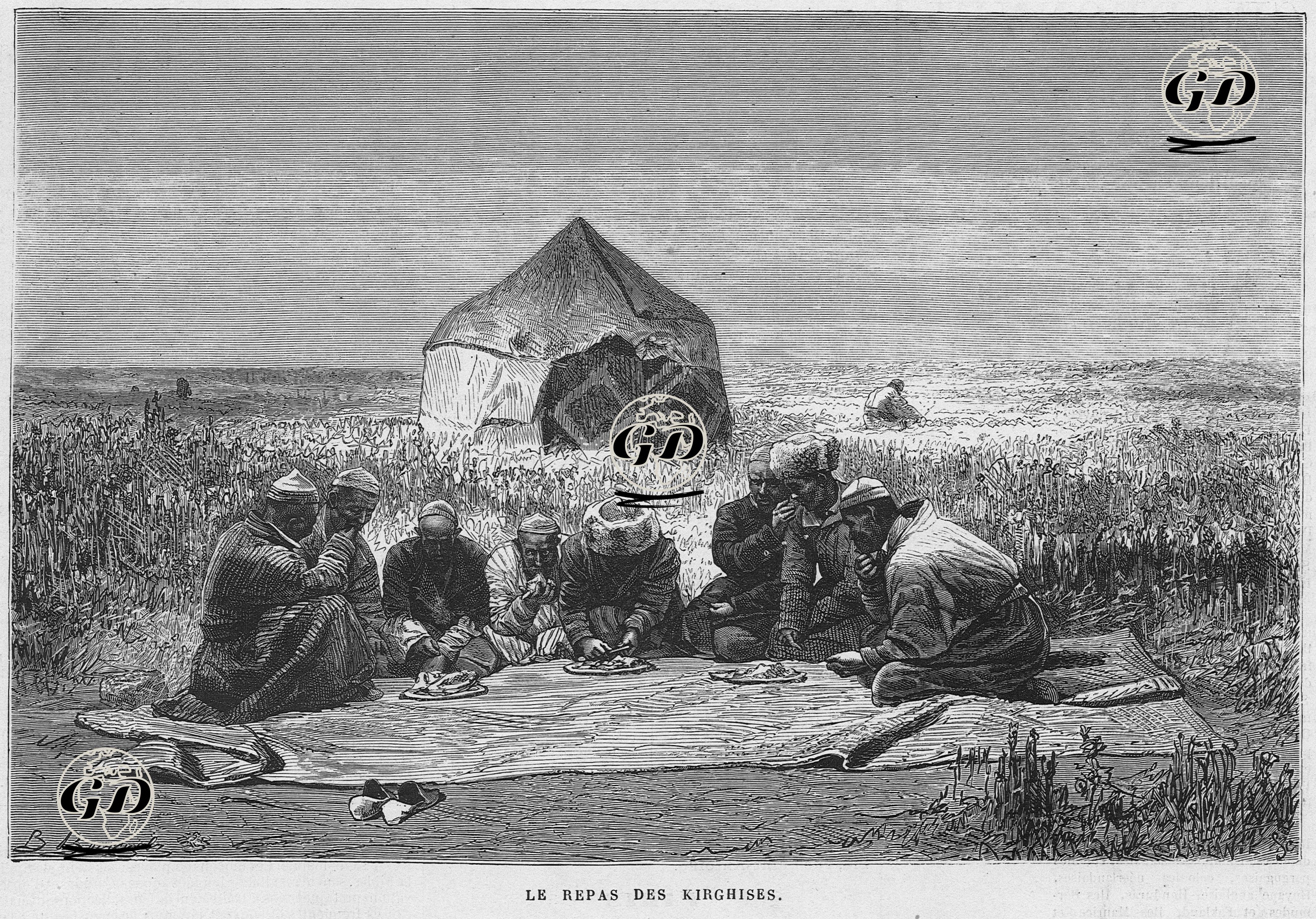 Kırgızların Yemeği -  - 1880
