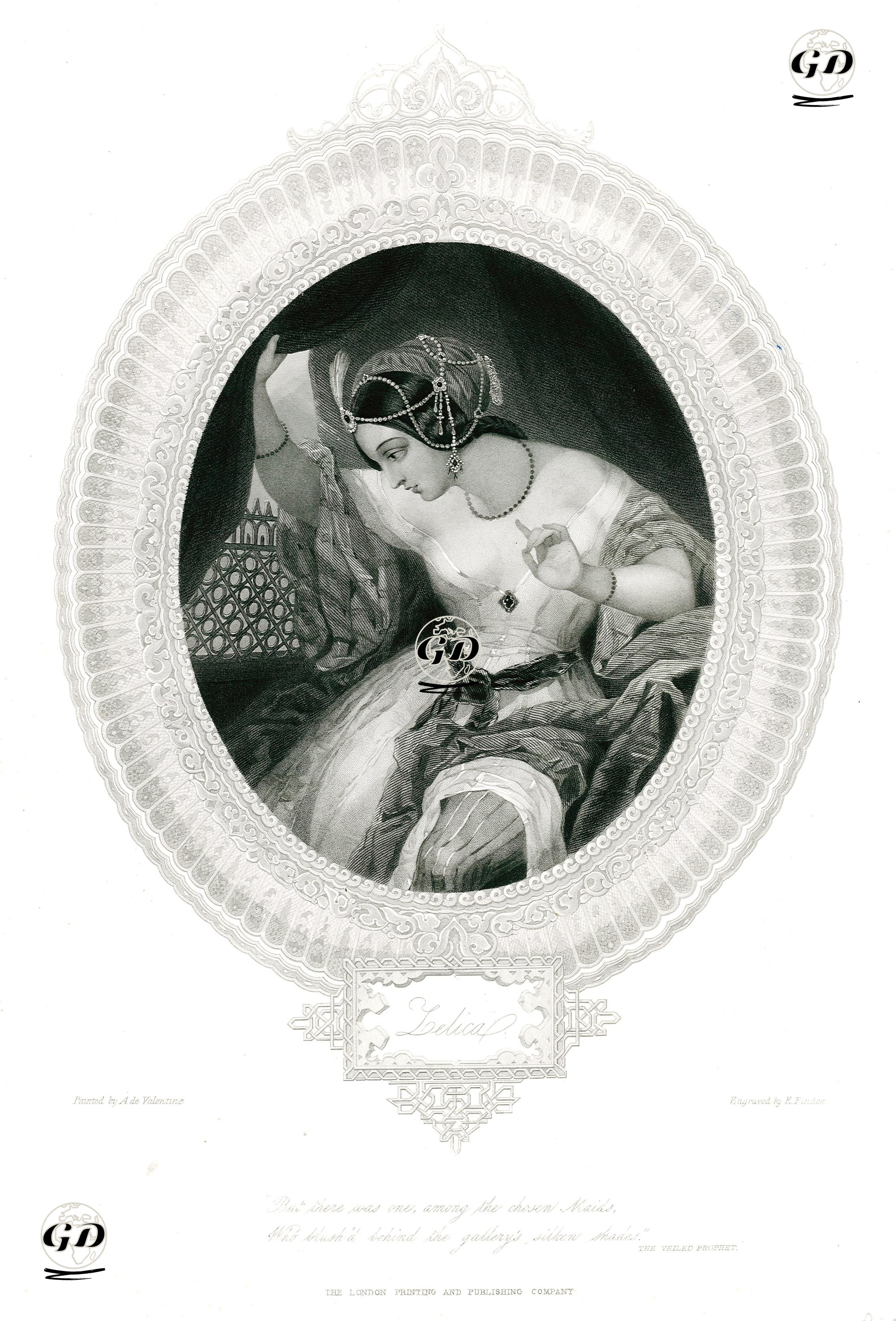 Zelica - A.D.Valentine - 1840's