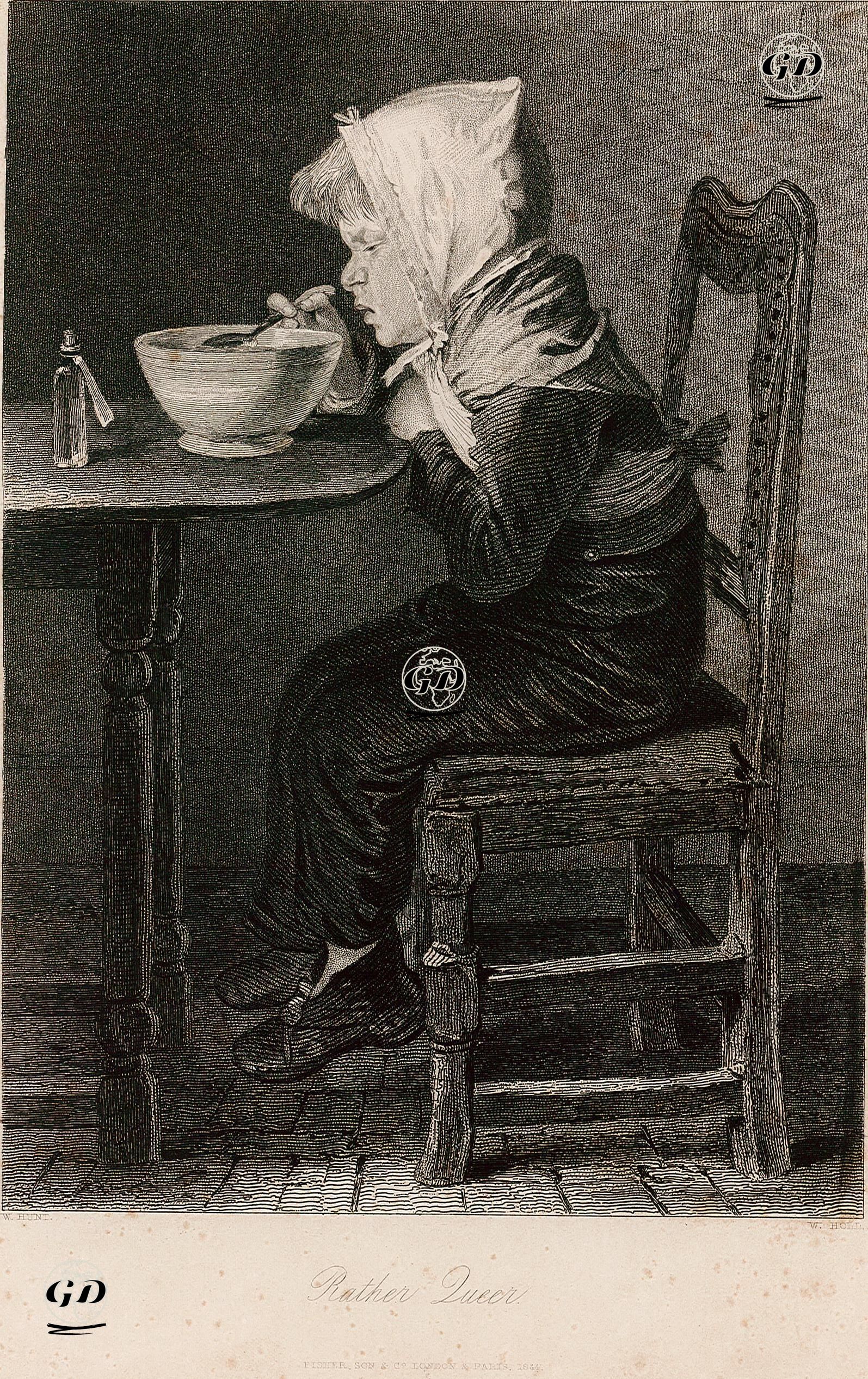 Rather Queer  - William Henry Hunt (1790-1864) - 1844