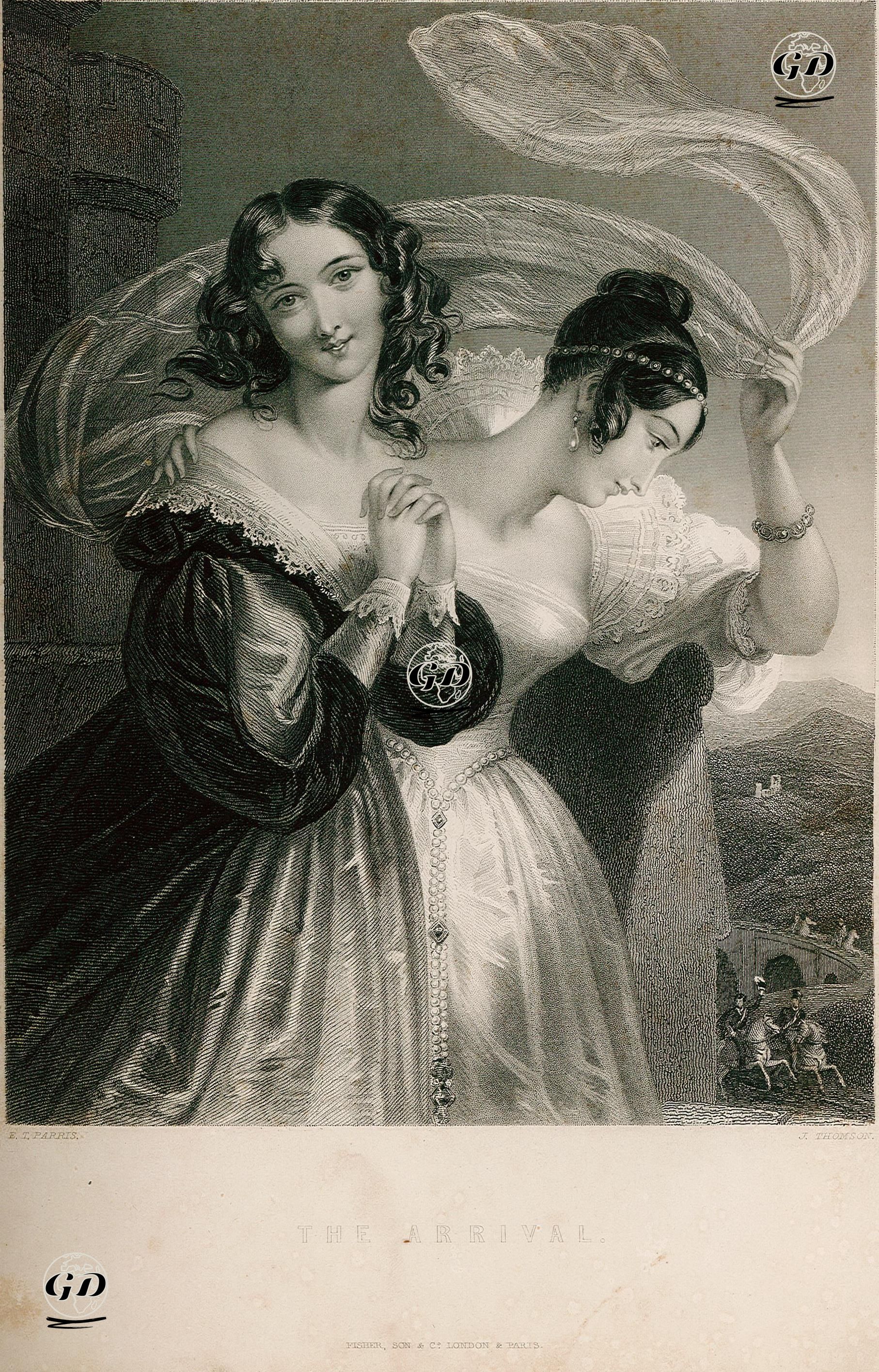 Kavuşma - Edmund Thomas Parris (1793-1873) - 1844
