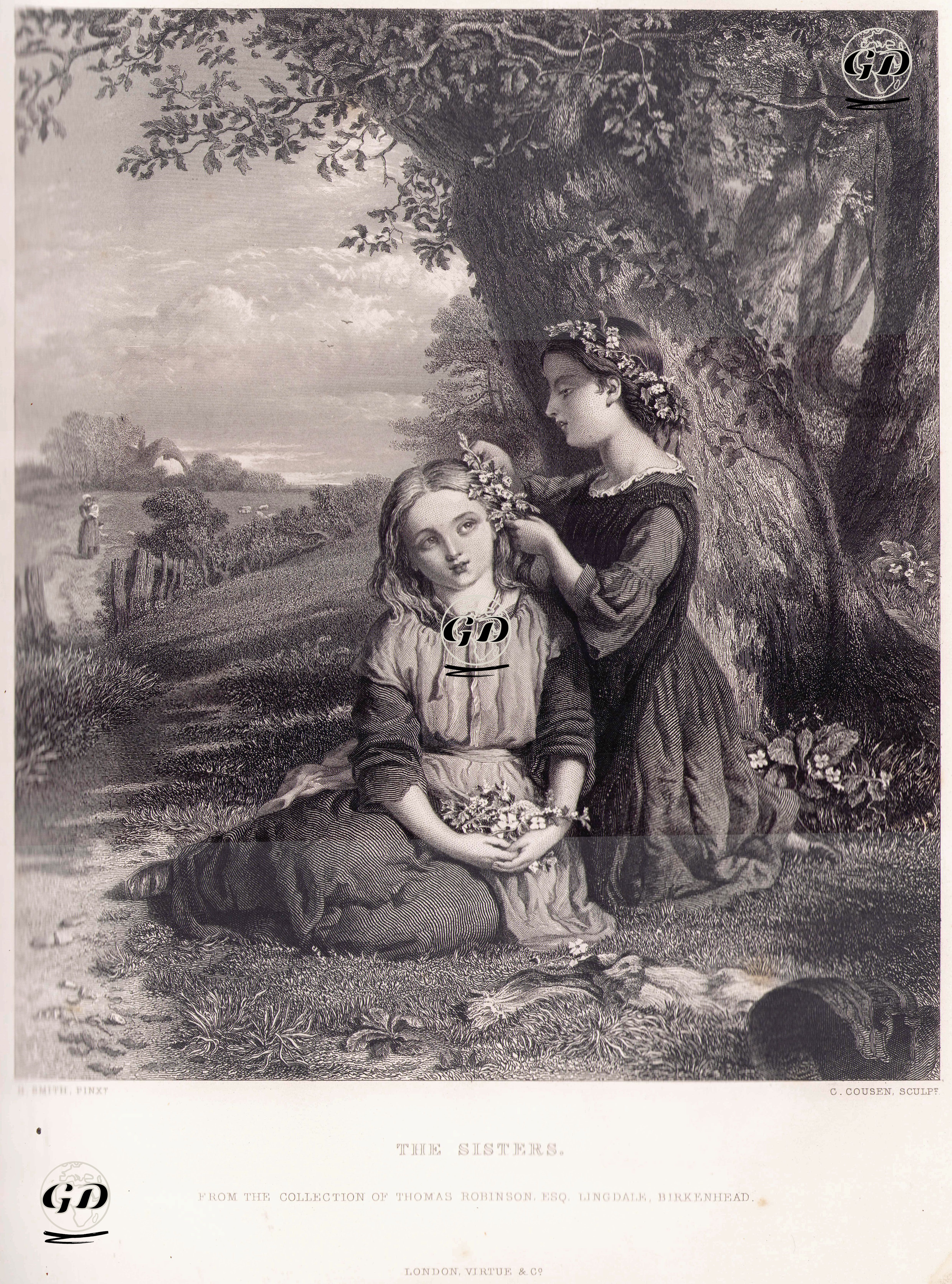 Kızkardeşler - George Smith (1829-1901) - 1867
